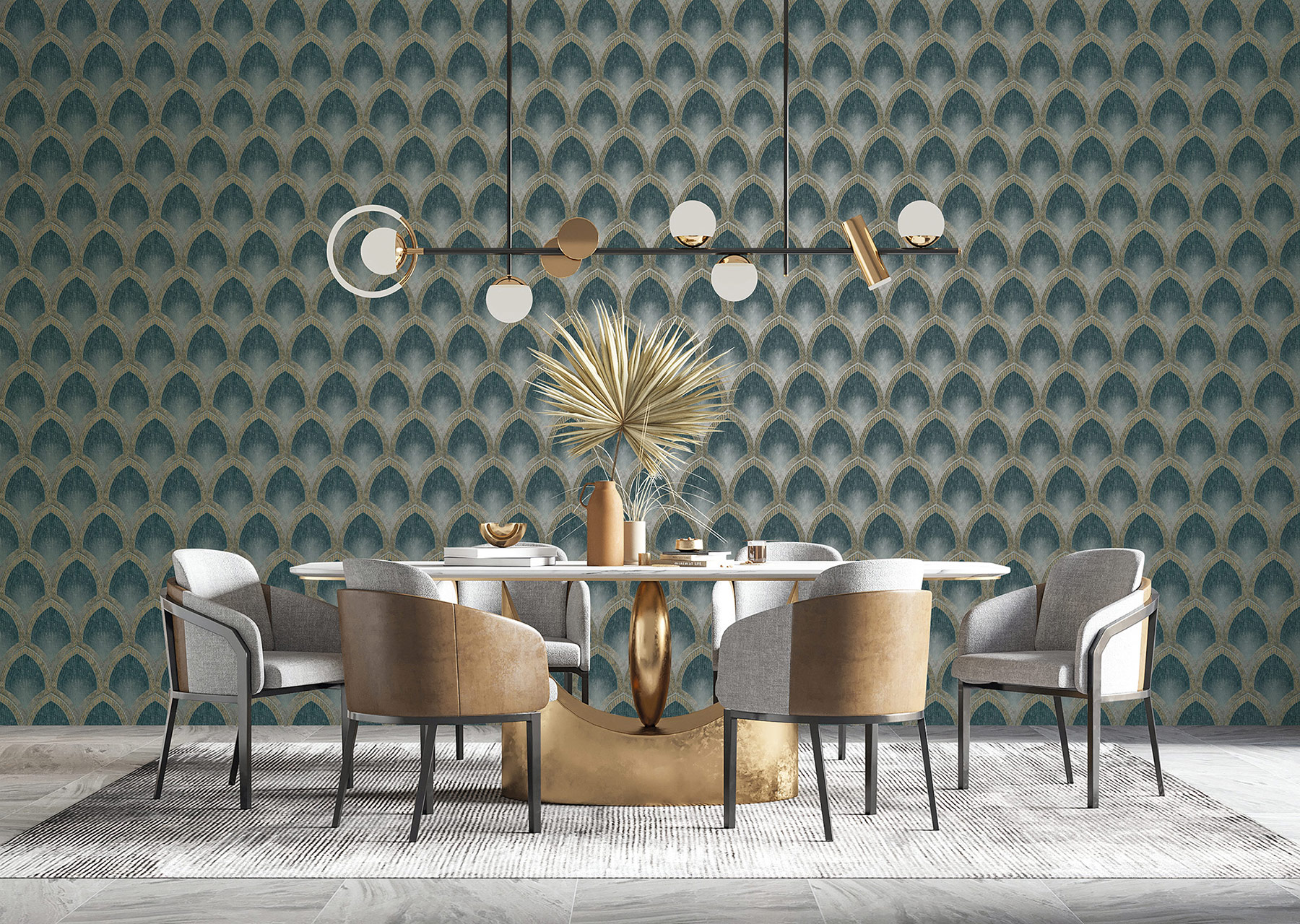 Essener Vliestapete Special FX 2 blau G68085