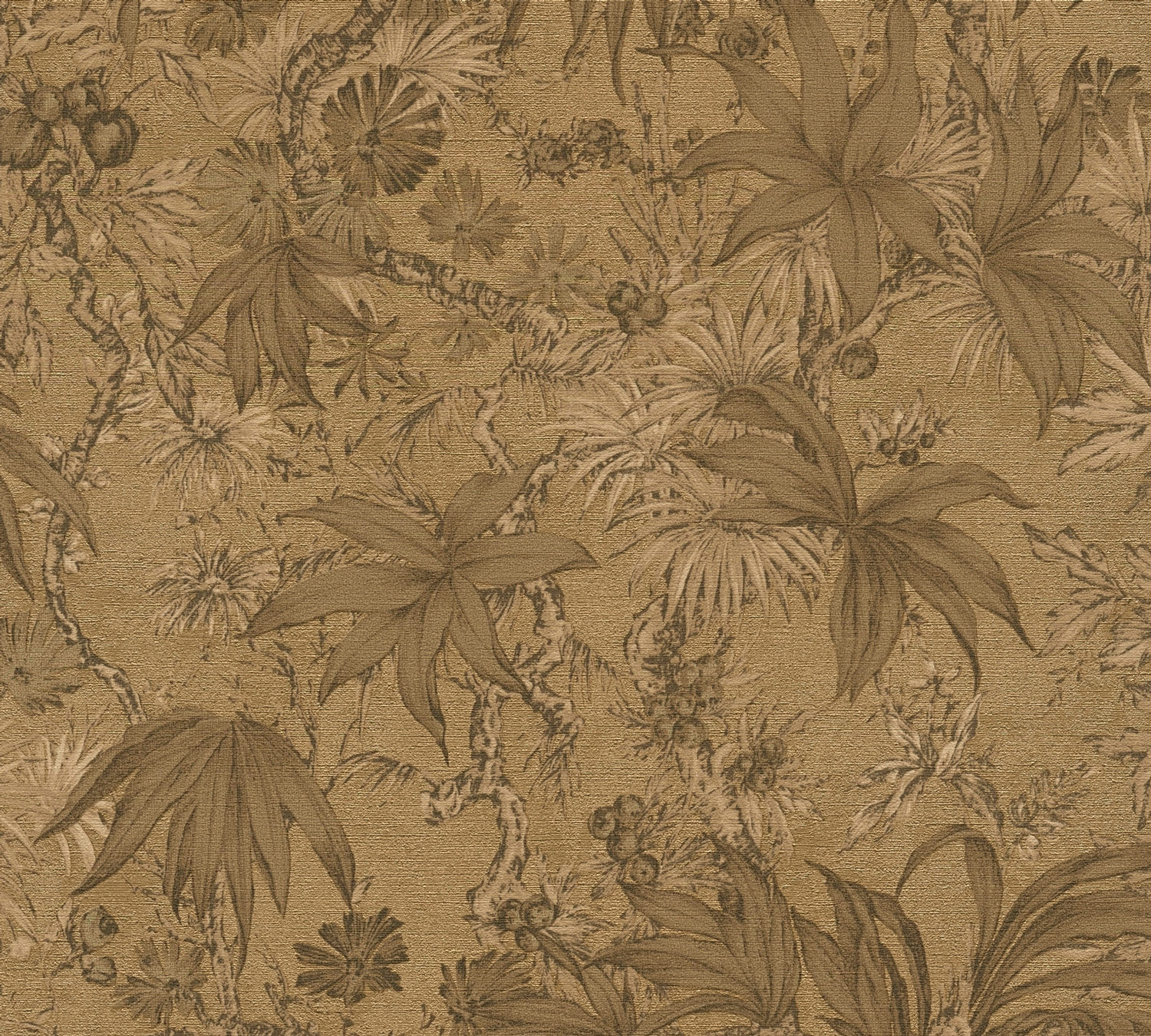 AS Vliestapete History of Art 2 Floral Braun 790472