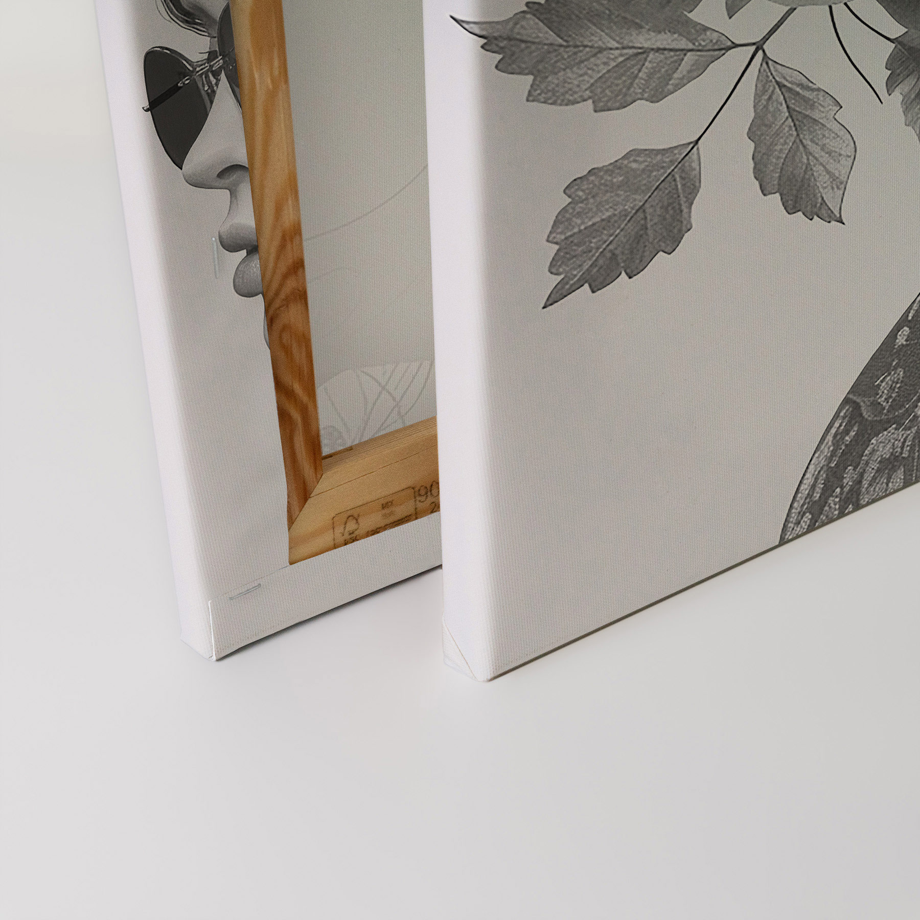 AS Leinwandbild Flowergirl Grey DD132897