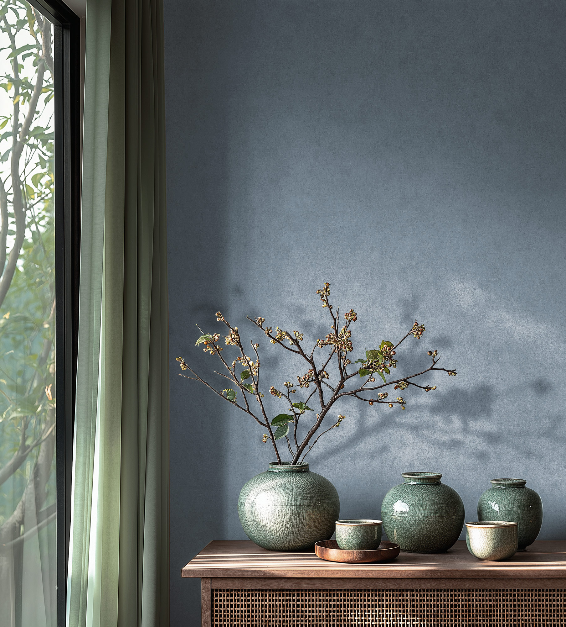 AS Vliestapete MS Hot Spots Unis Blau 782274