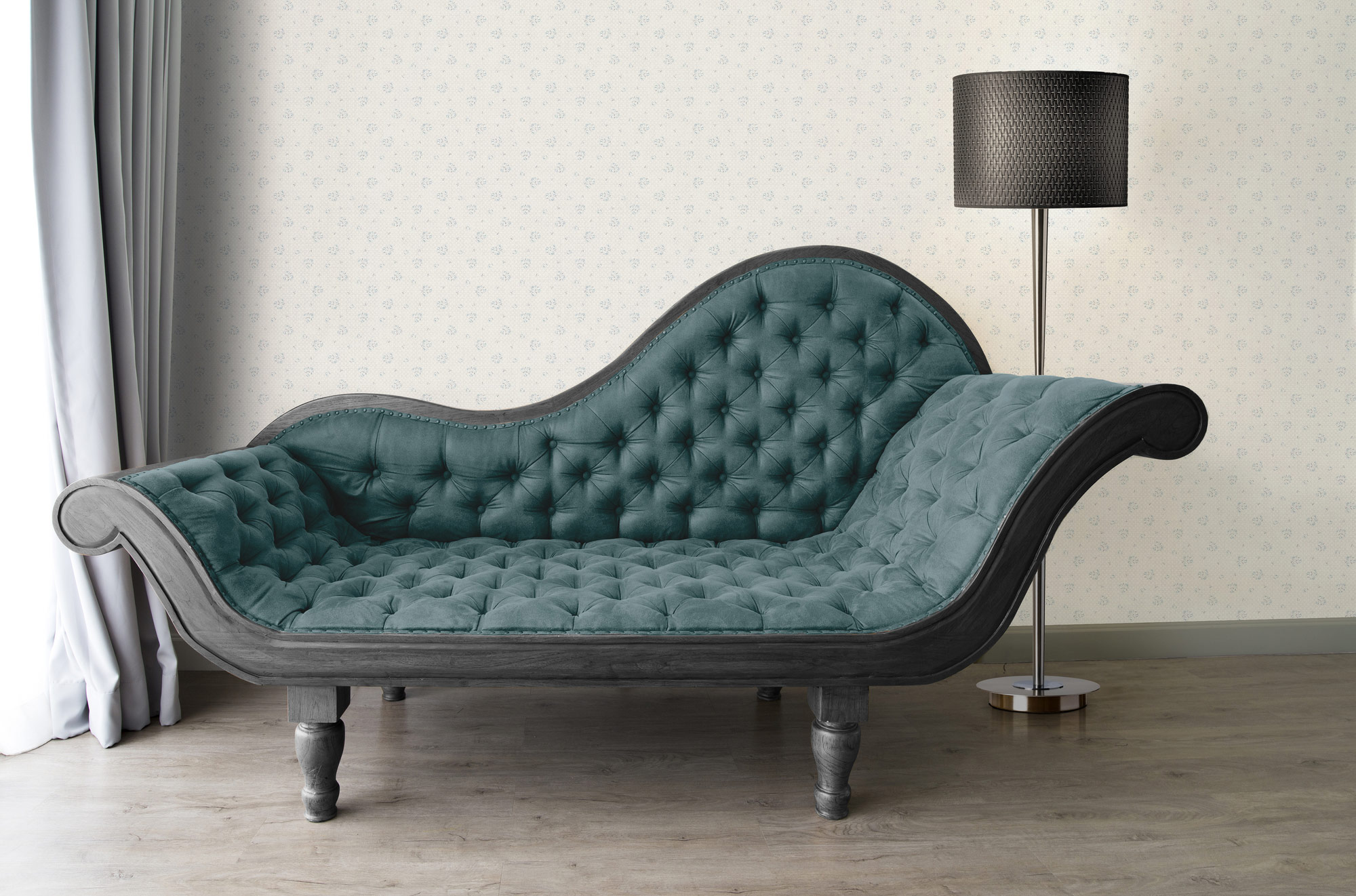 AS Vliestapete Maison Charme Blümchen hellgrau 390674