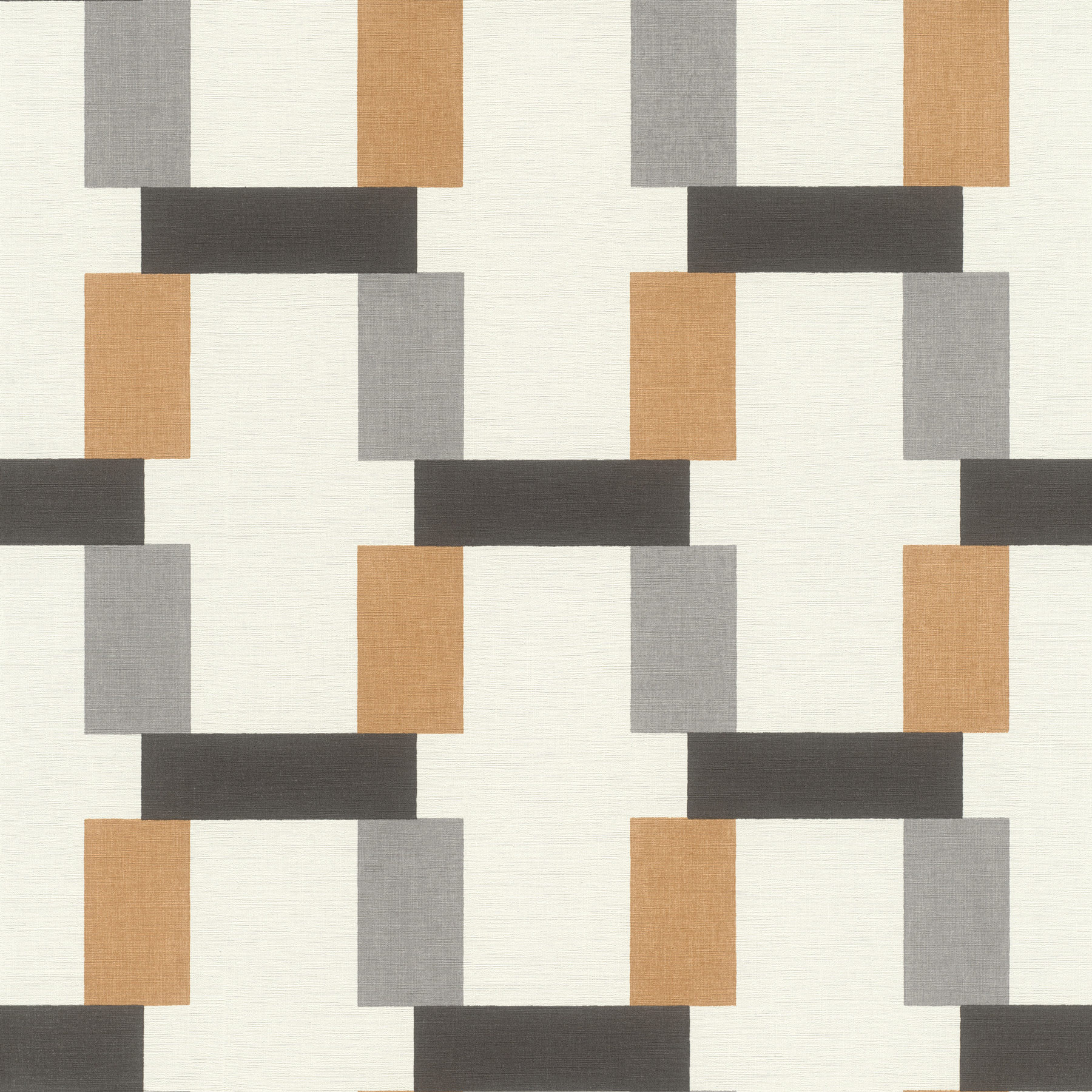 Rasch Vliestapete Symphony Orange-Braunorange 868814