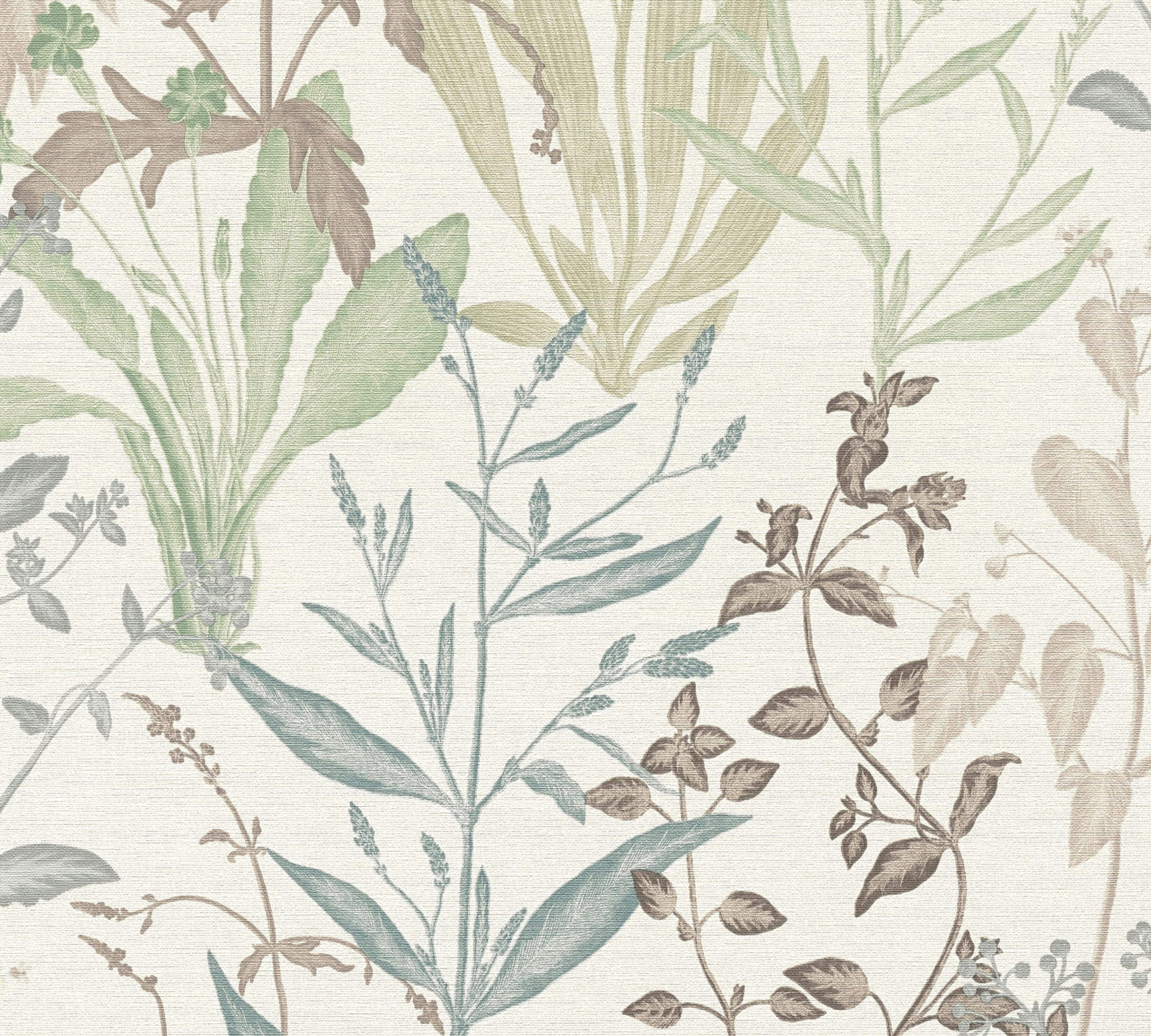 AS Vliestapete MS Vibes & Styles Florale Tapete Braun 790092
