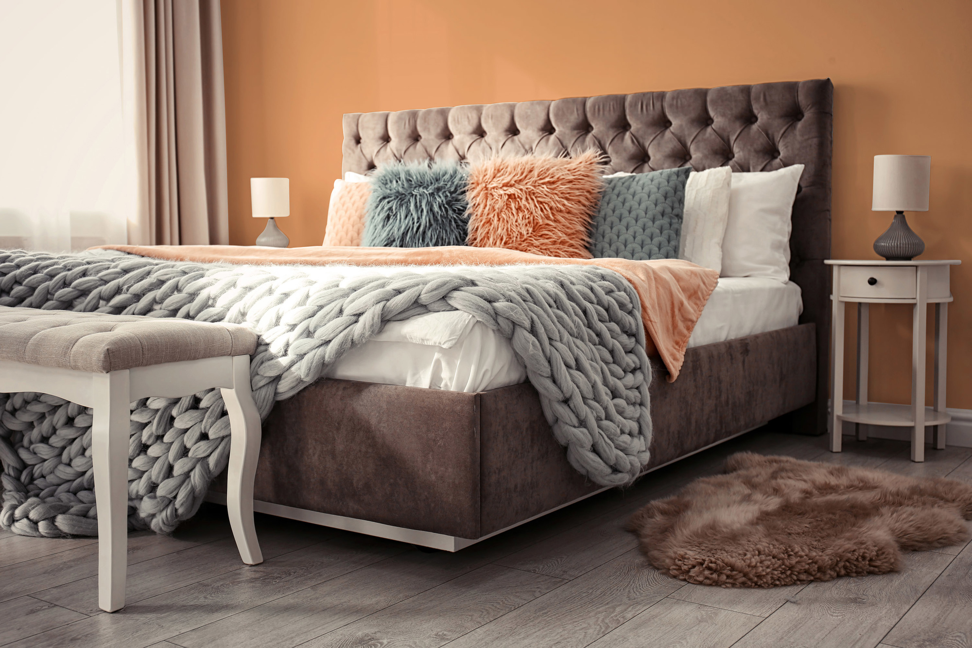 AS Premium Innenwandfarbe Puro c9001 dusty orange 1 L