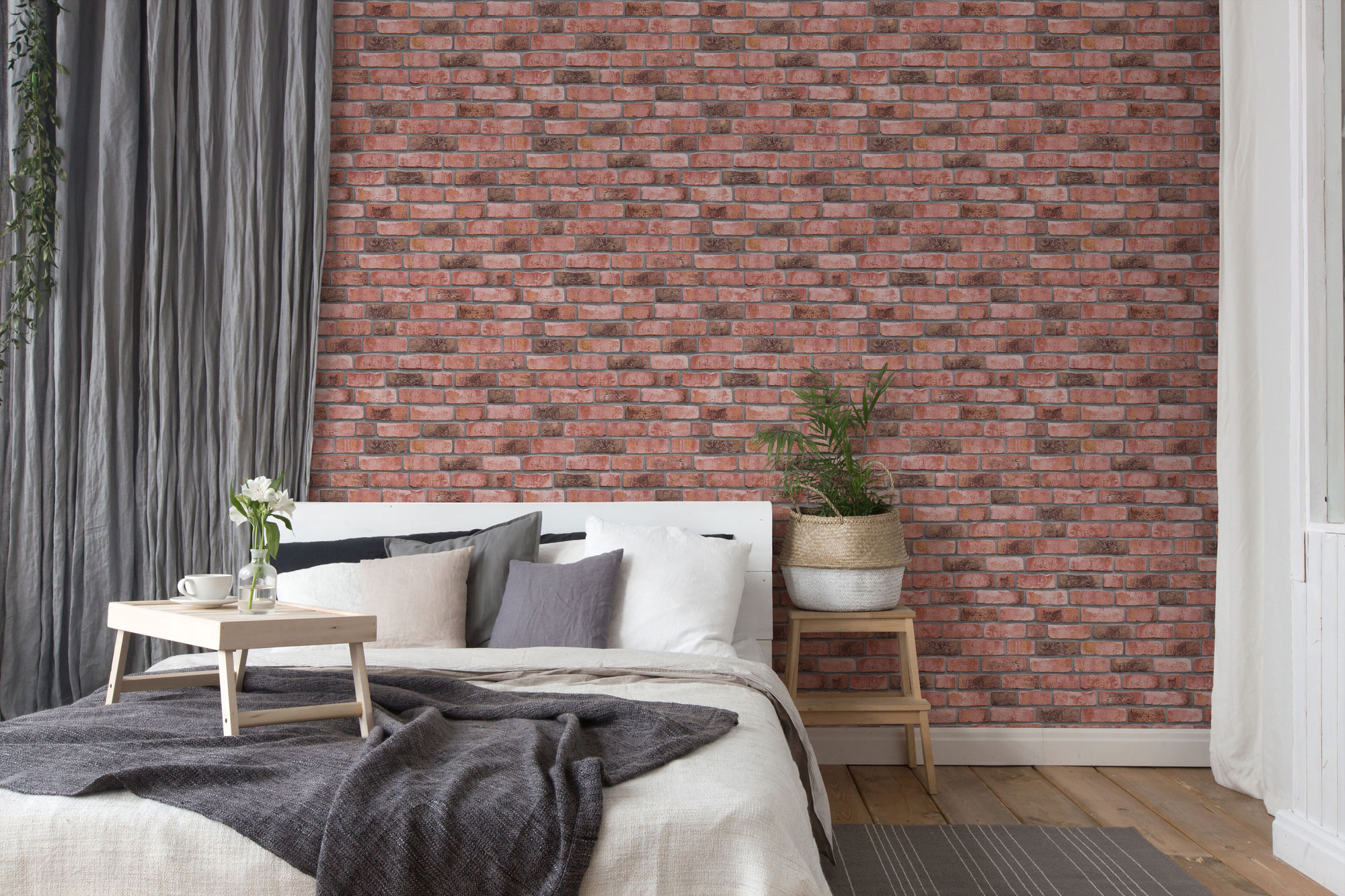 AS Vliestapete Bricks & Stones Backstein Tapete 388121