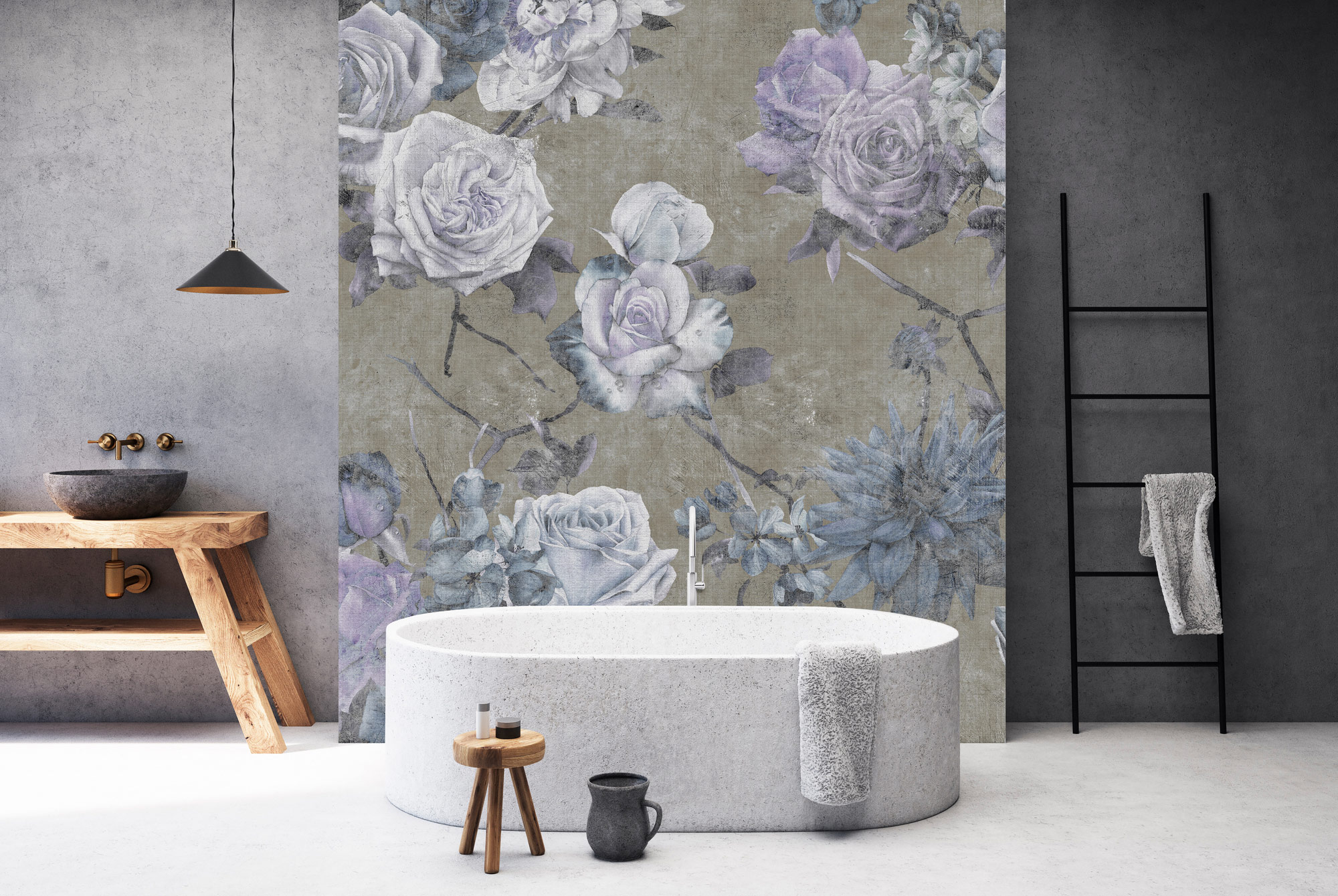 AS Fototapete Walls by Patel 2 Blumen DD114387