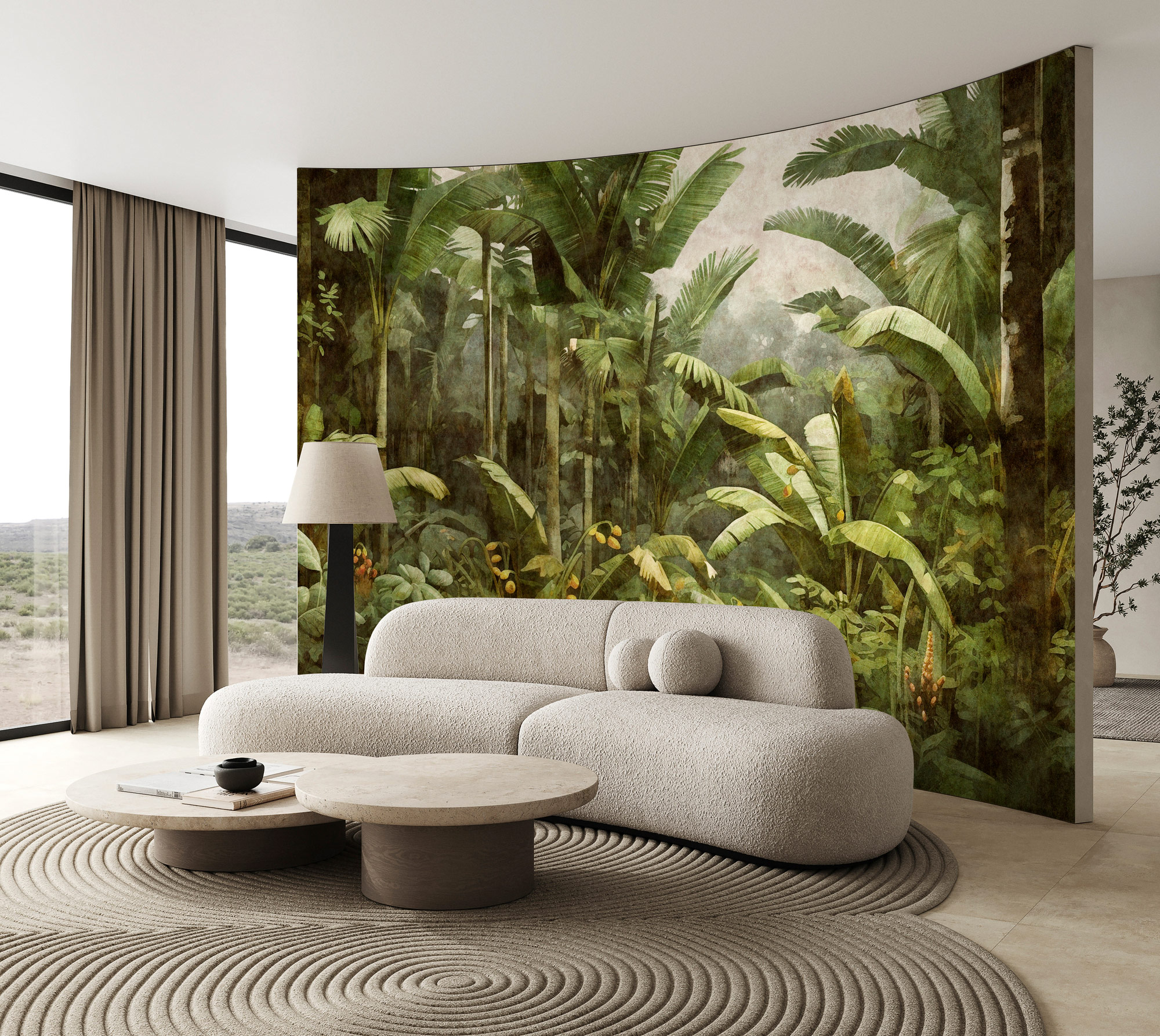 AS Fototapete Walls by Patel 5 Dschungel Grün DD134279