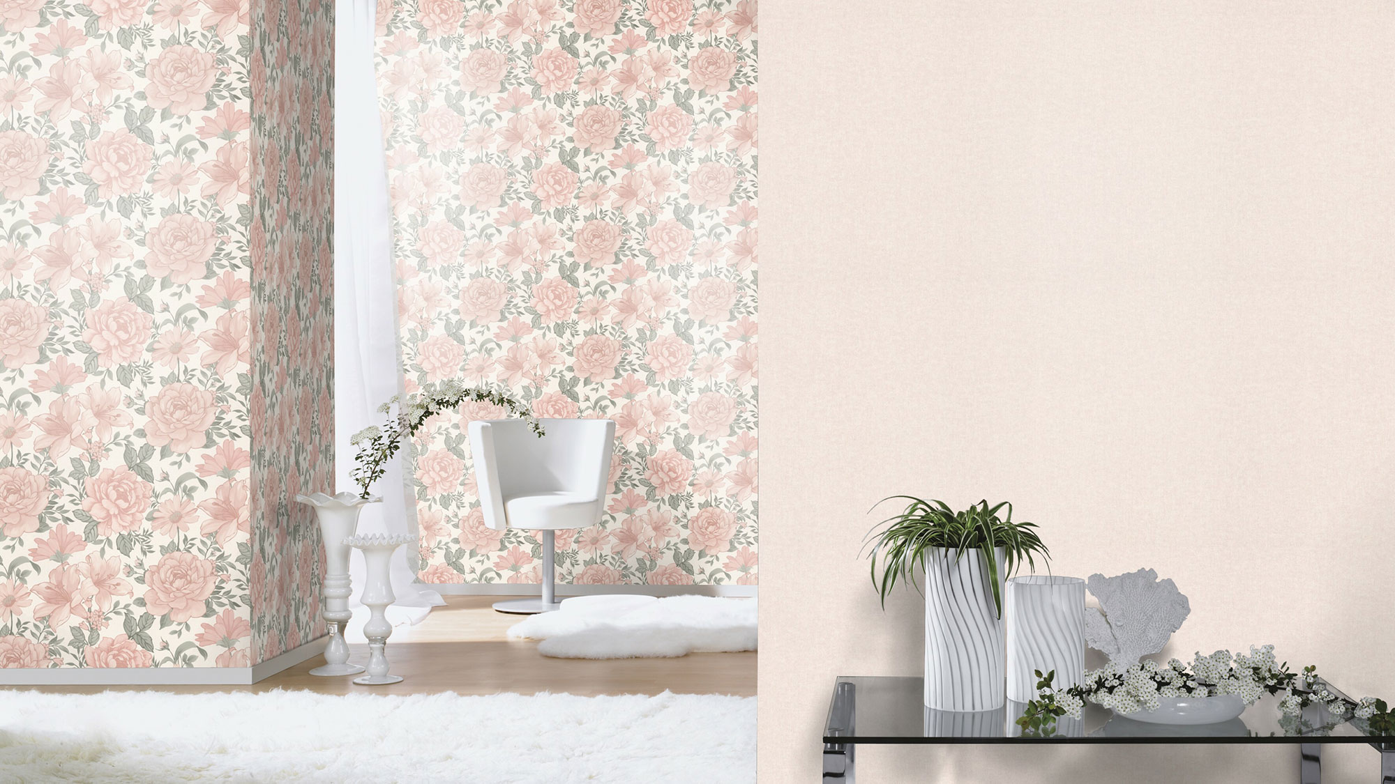 Rasch Vliestapete Bambino XIX Blumen 252439