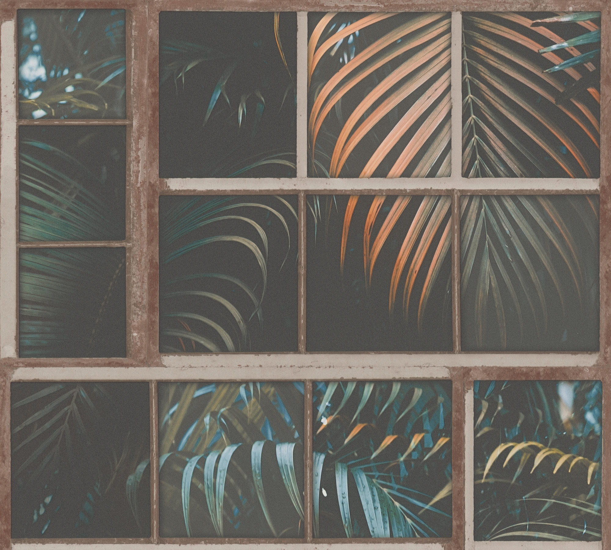 AS Vliestapete Industrial Dschungeltapete braun 377401