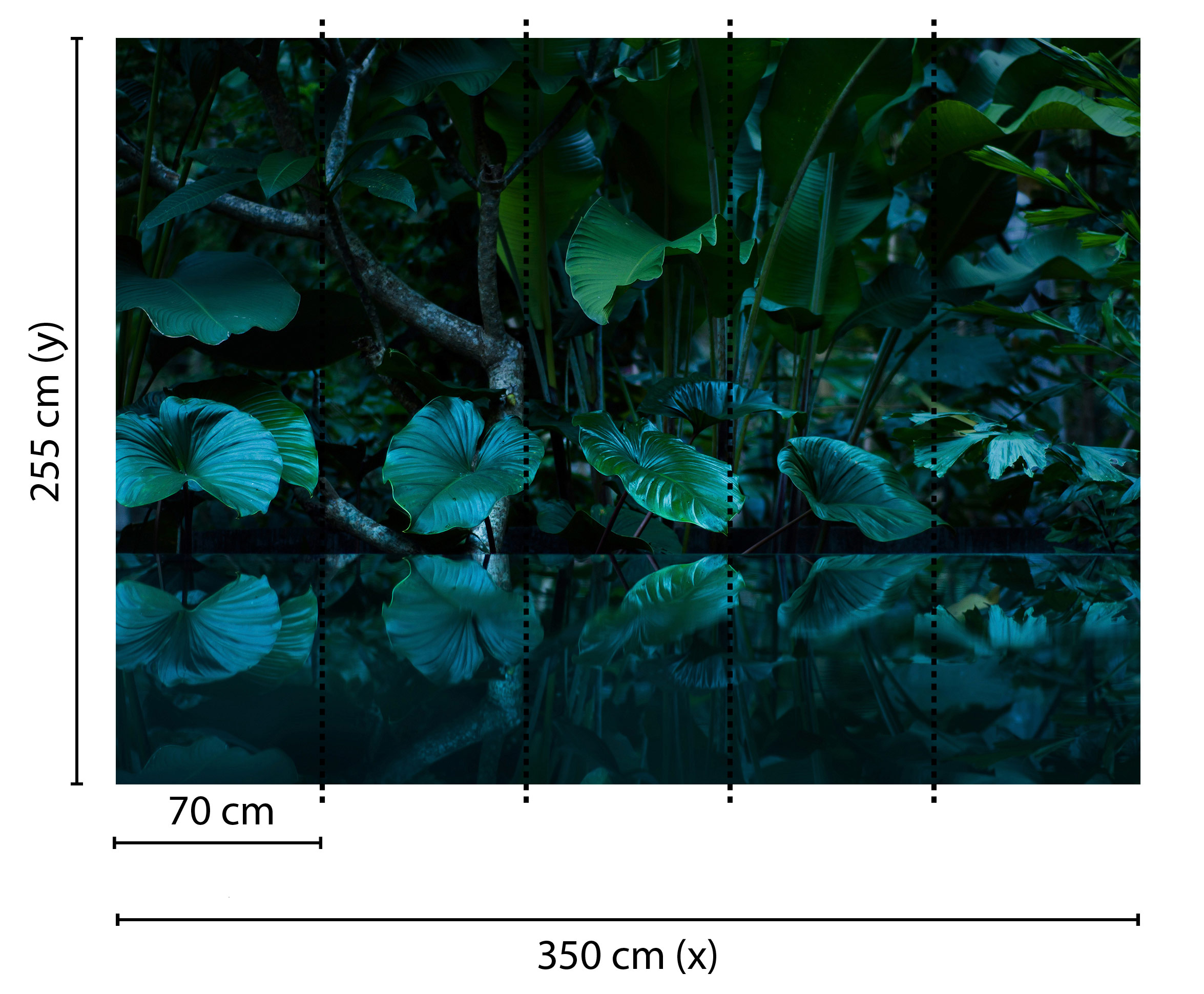 AS Fototapete Designwalls Tropical Blätter DD118796