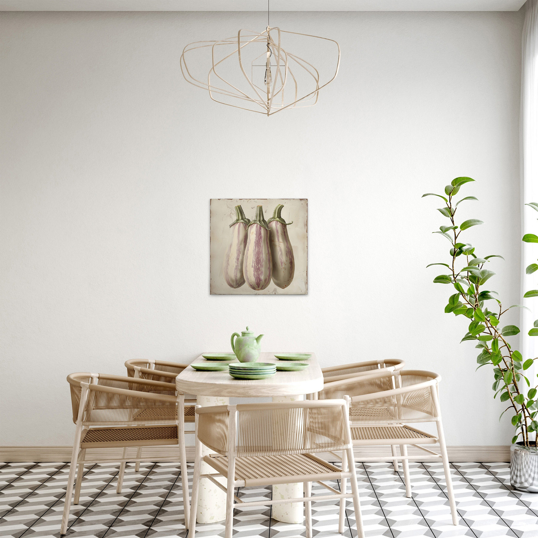 AS Leinwandbild Aubergine Light DD132931