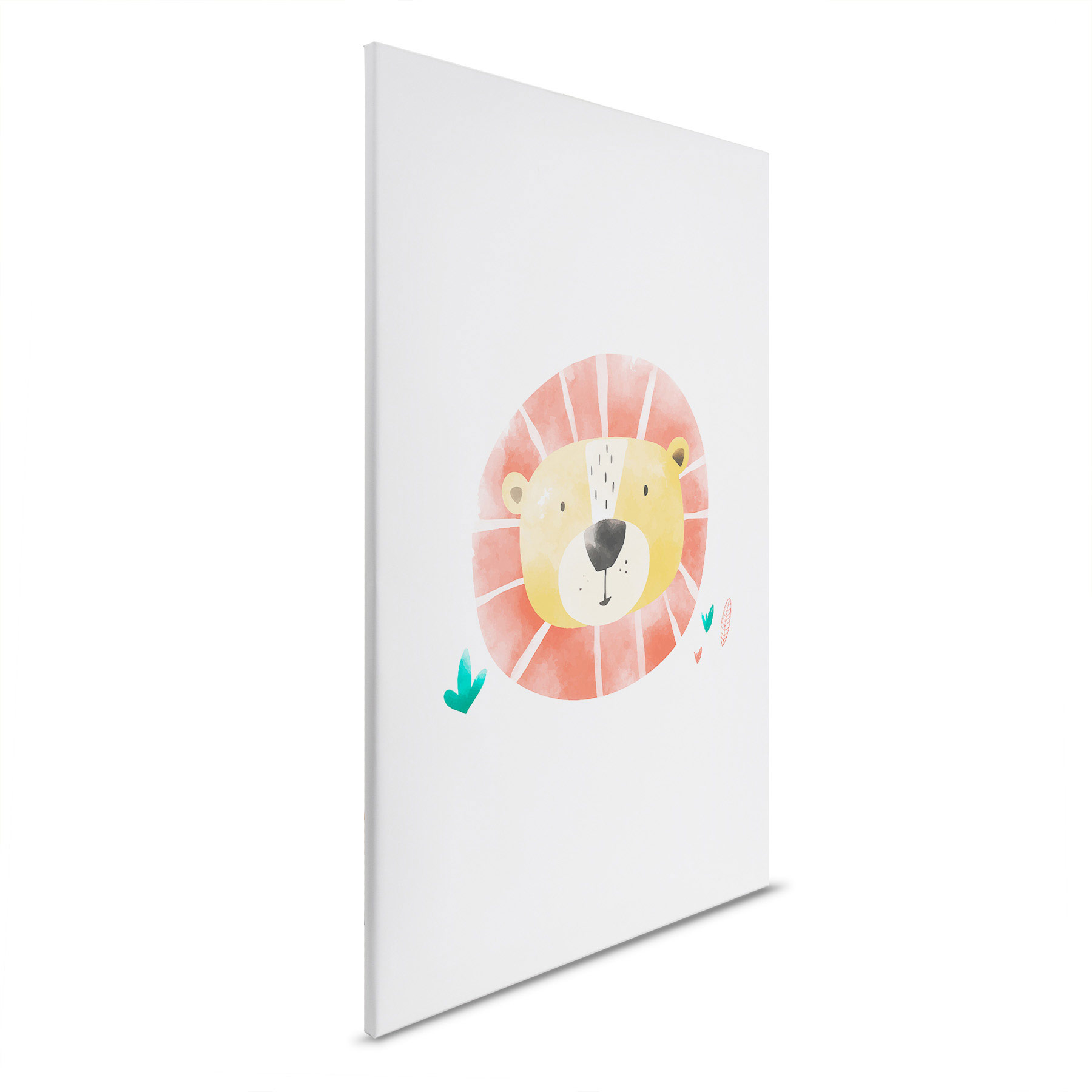 AS Leinwandbild Elephant Lion Giraffe 2 DD132515