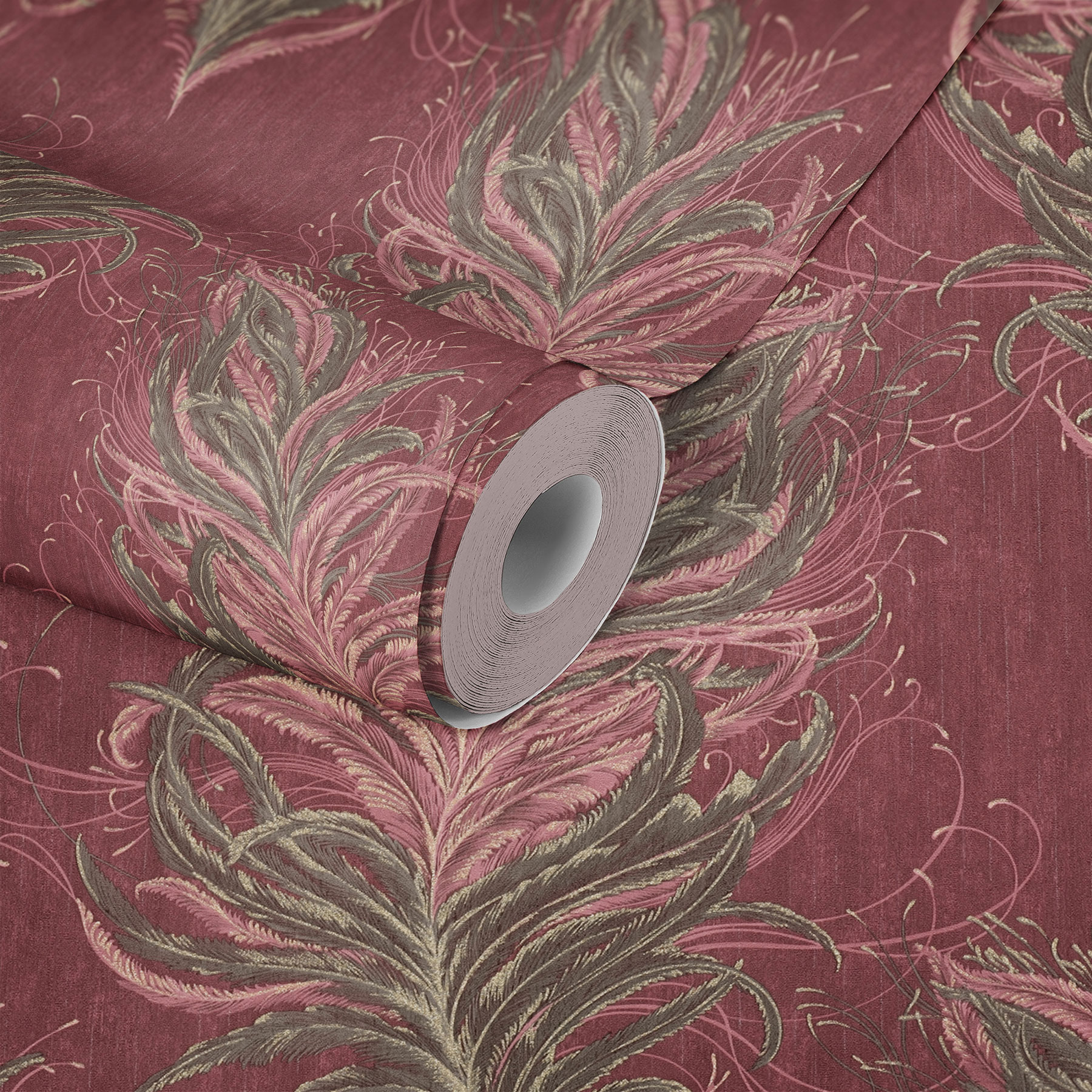 AS Creation Vliestapete Mata Hari Tapete mit Federn 380093