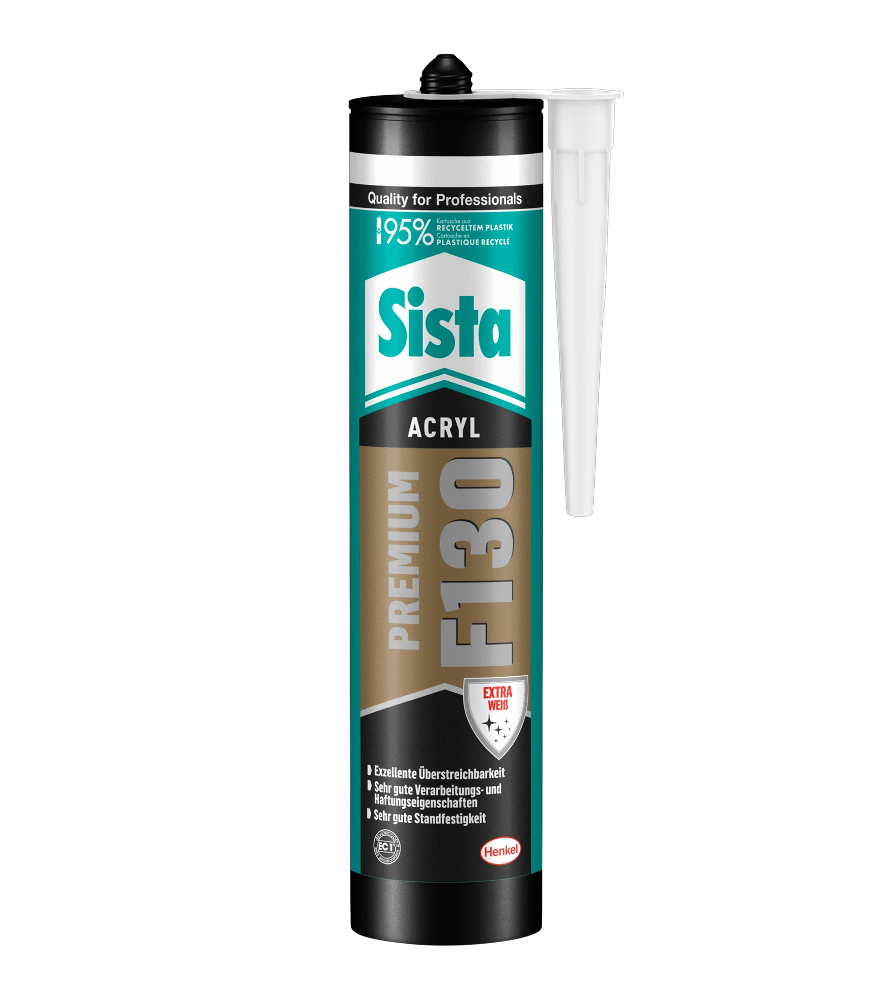 Henkel Sista F130 PREMIUM Acryl Dichtstoff weiss | 0,3 kg