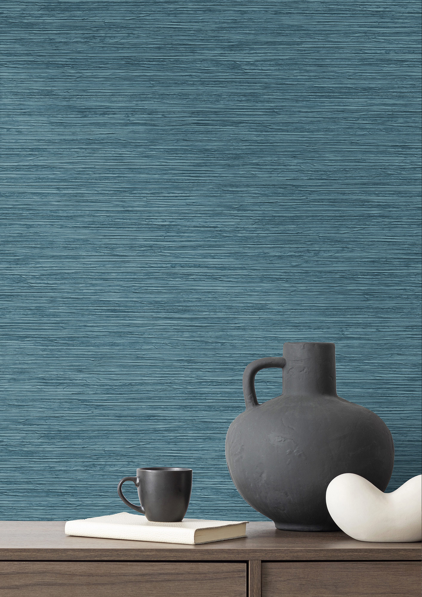 Rasch Vliestapete Allegretto Blau-Dunkelblau 866445