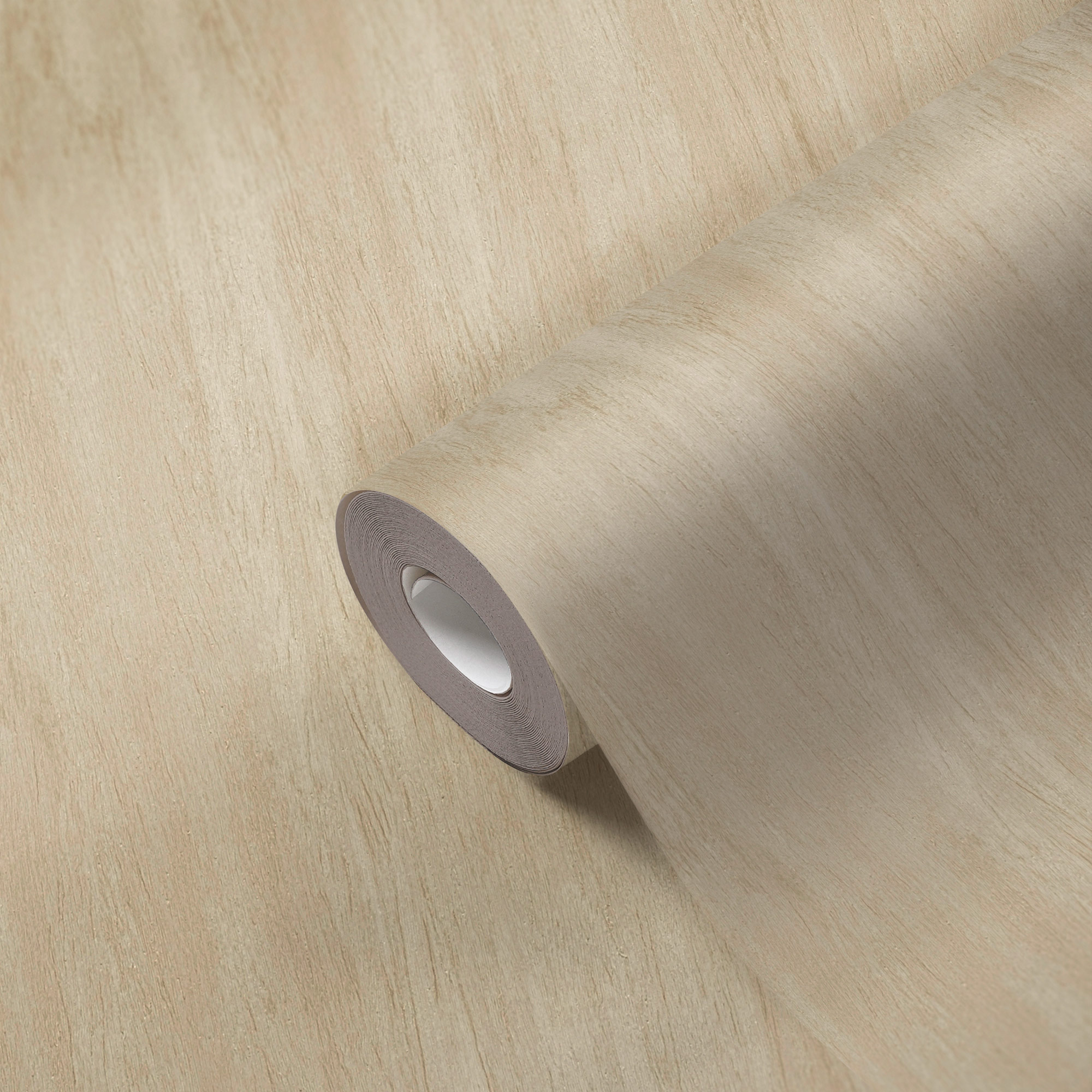 AS Vliestapete French Affair Holz Creme 398011