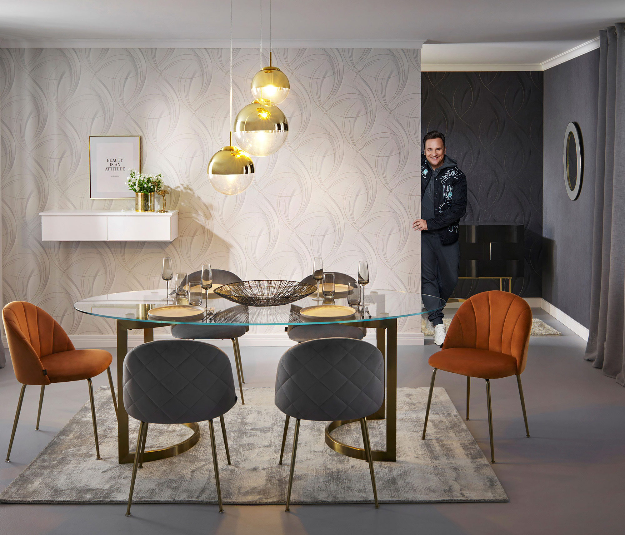 Erismann Vliestapete GMK Fashion for Walls 3 grau 1021831