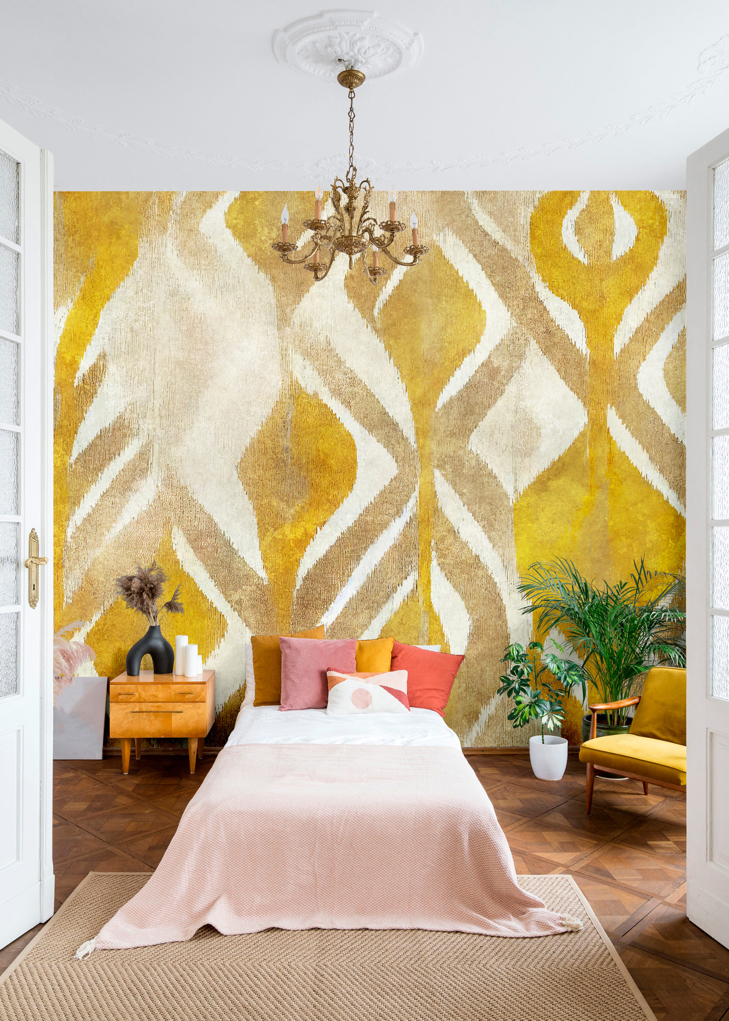 AS Fototapete Walls by Patel 5 Geometrisch Gelb DD134213