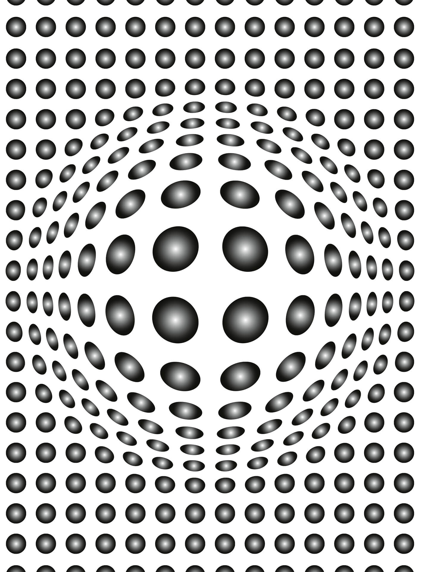 AS Fototapete Designwalls 2.0 Dots Black White 3D DD119052 AS Fototapete Designwalls 2.0 Dots Black White 3D DD119052