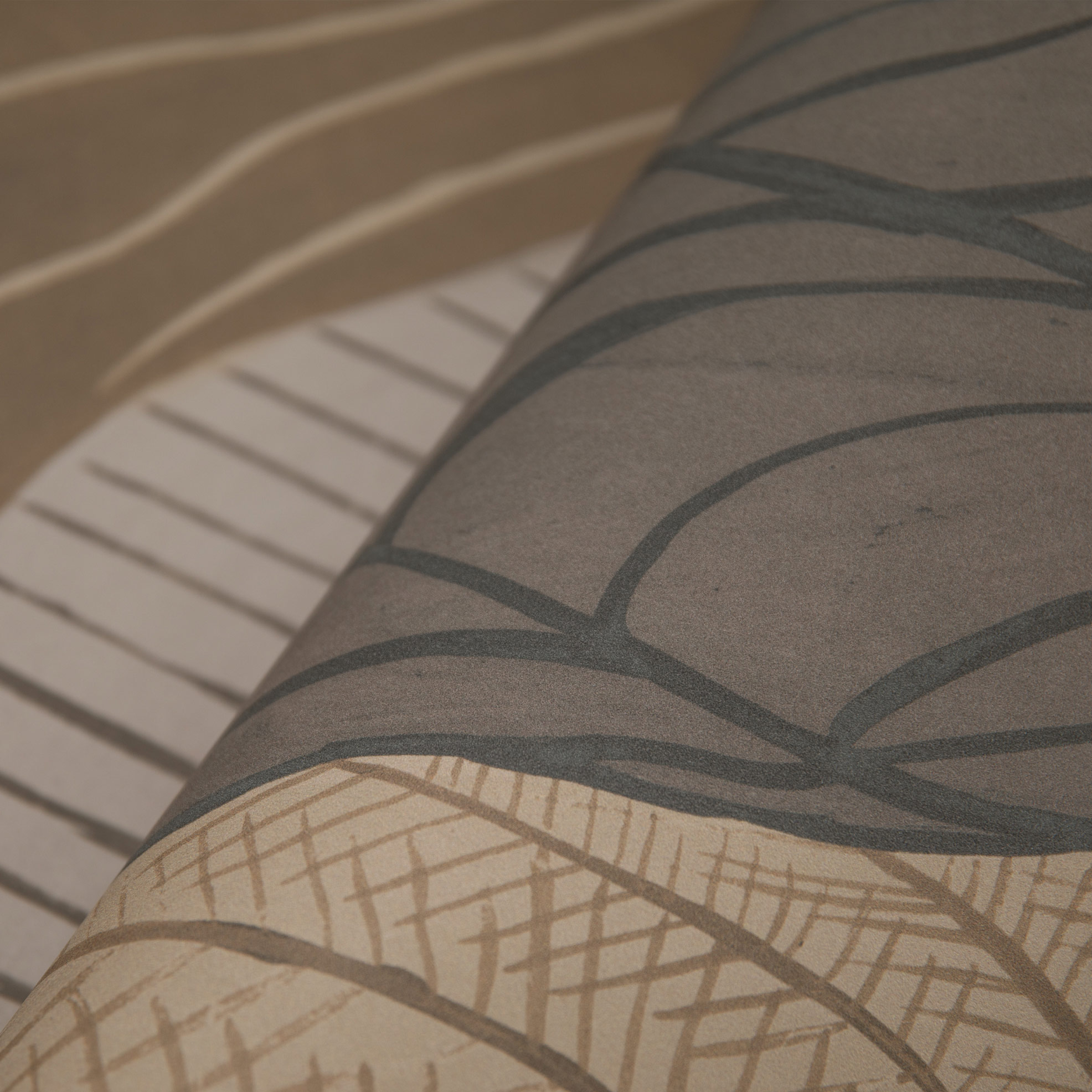 Hohenberger Vliestapete Raku Auri 18306