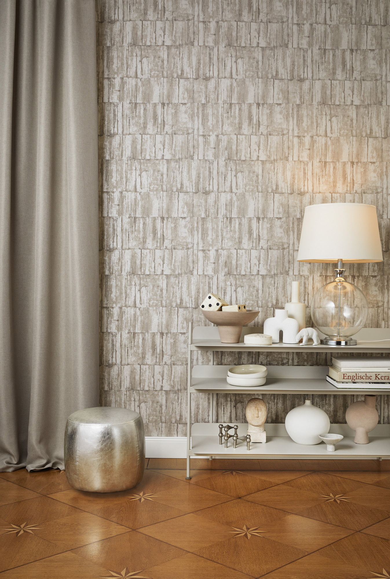 Rasch Vliestapete Barbara Home 3 Metall Beton 560329