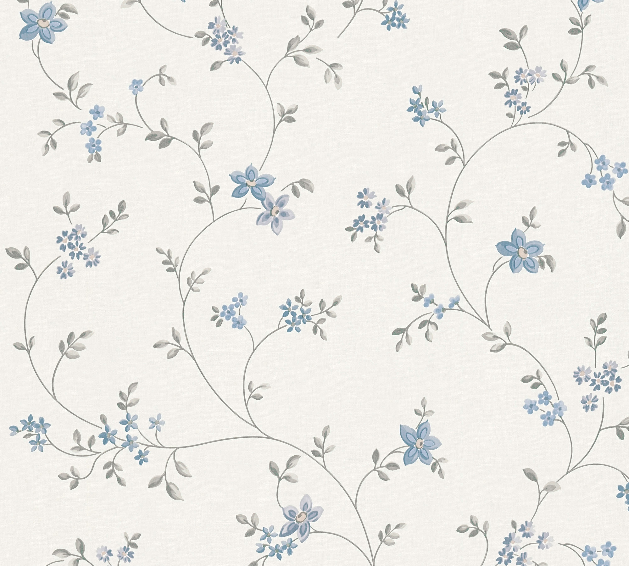 AS Vliestapete Maison Charme Blümchen creme 390713