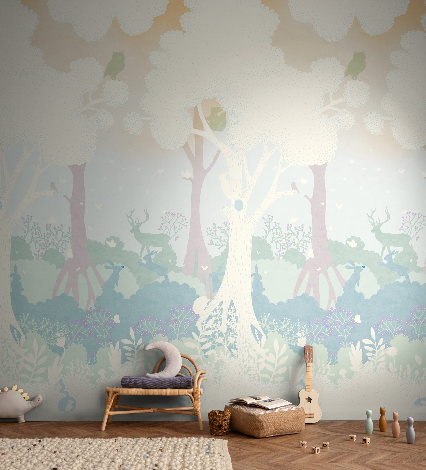 AS Fototapete Kids Studio Kinder Blau 792895