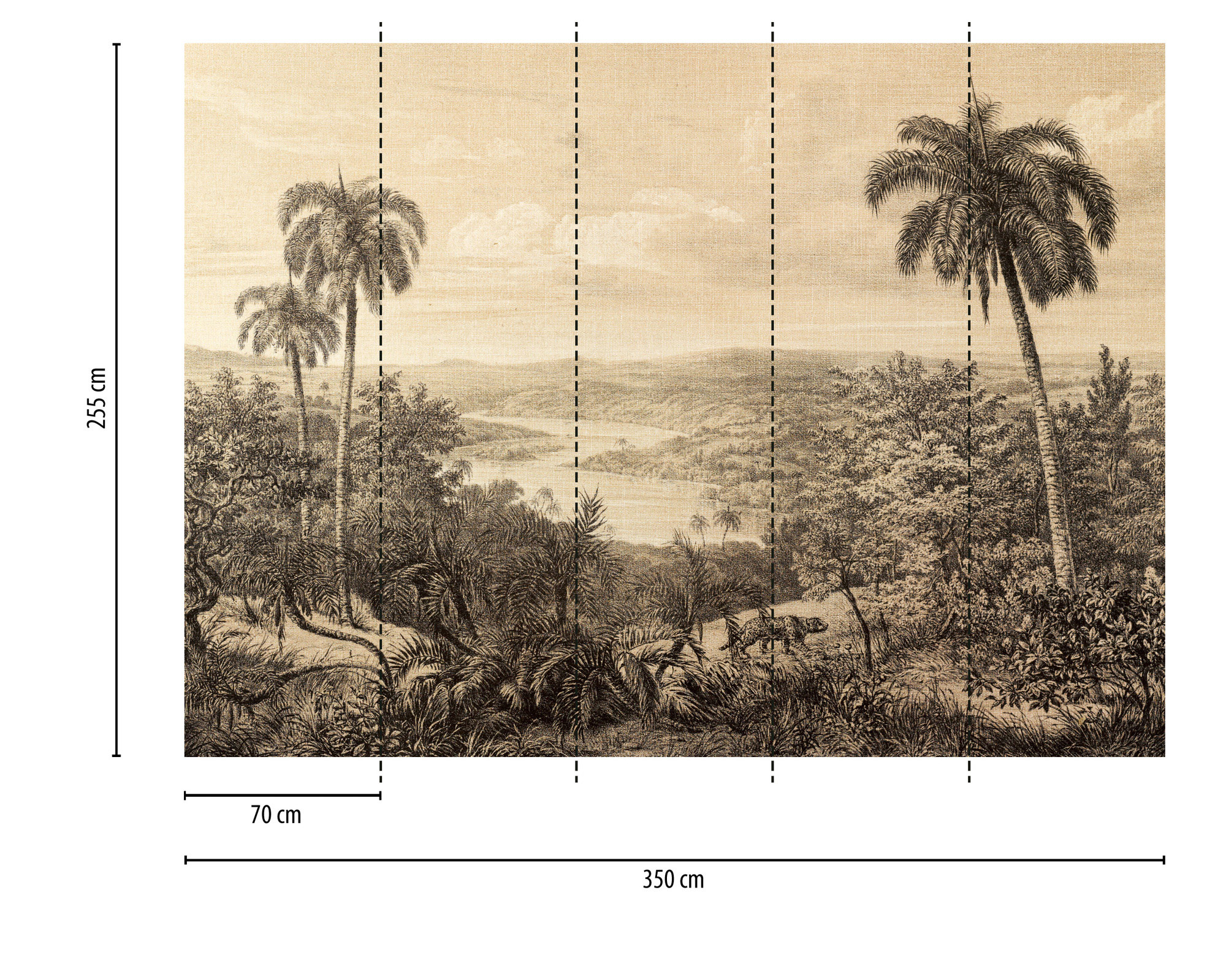 AS Fototapete Designwalls 2 Gemälde Landschaft DD123504