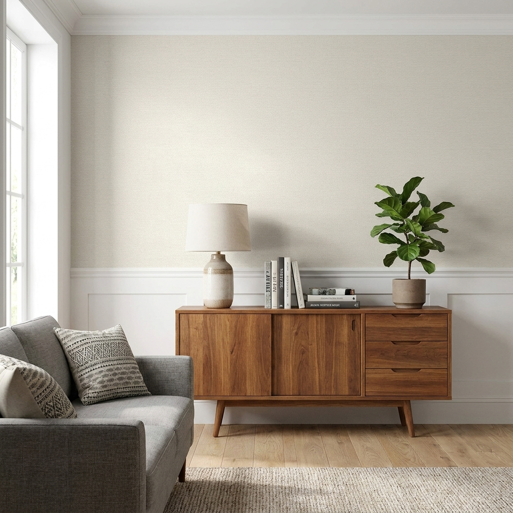 BN Walls Vliestapete Balade beige Unitapete 66004