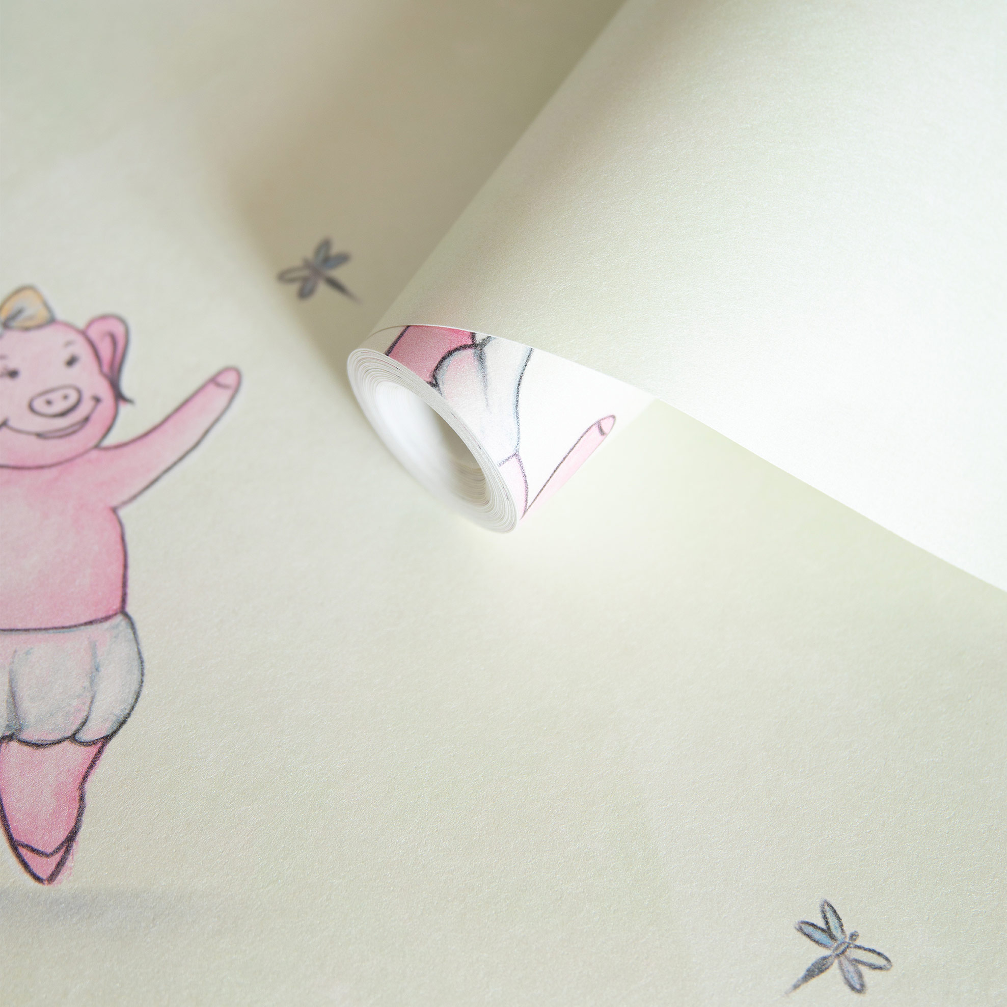 Hohenberger Vliestapete Happy Inner Child Happy Piggy 27570