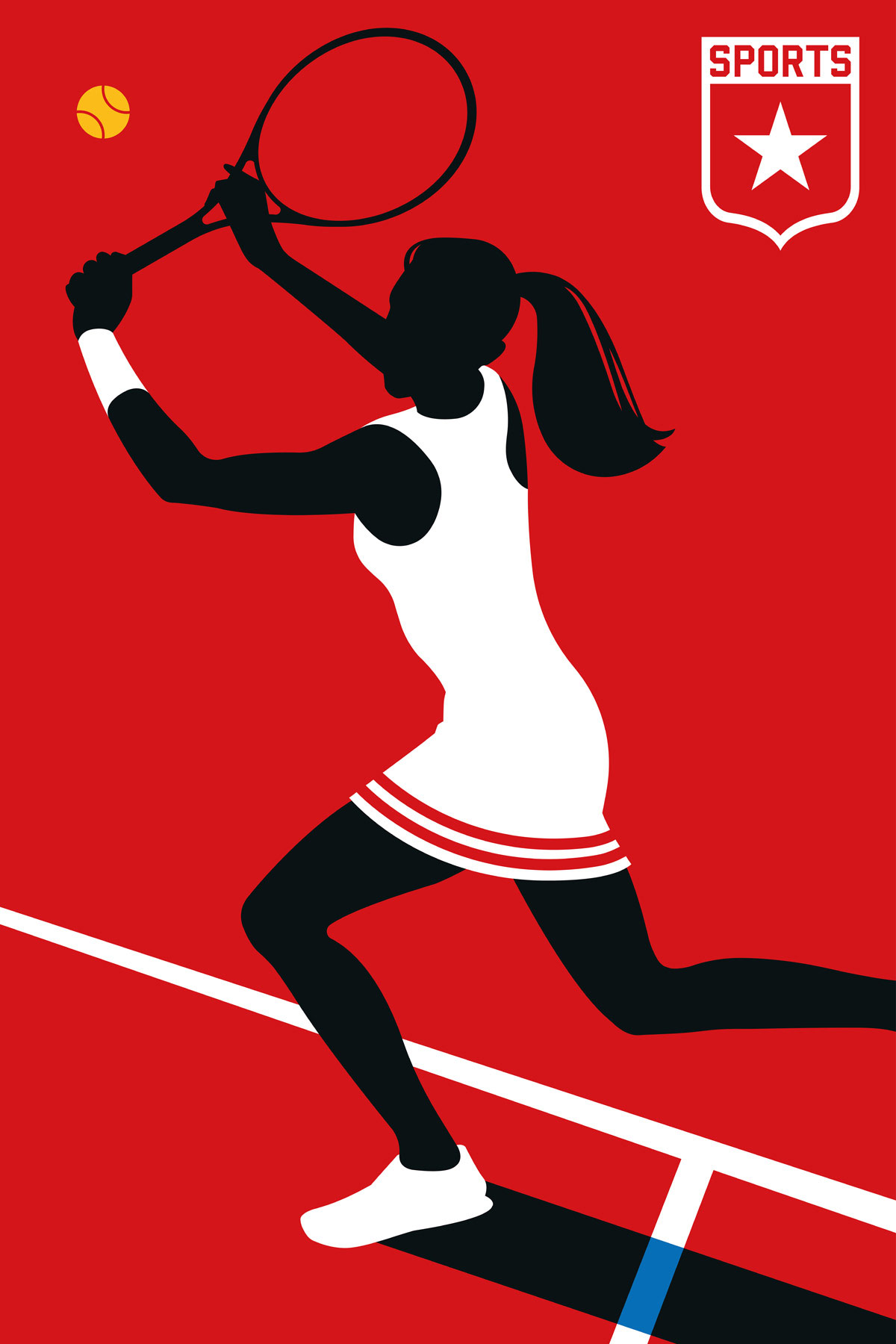 AS Leinwandbild Tennisplayer DD131976