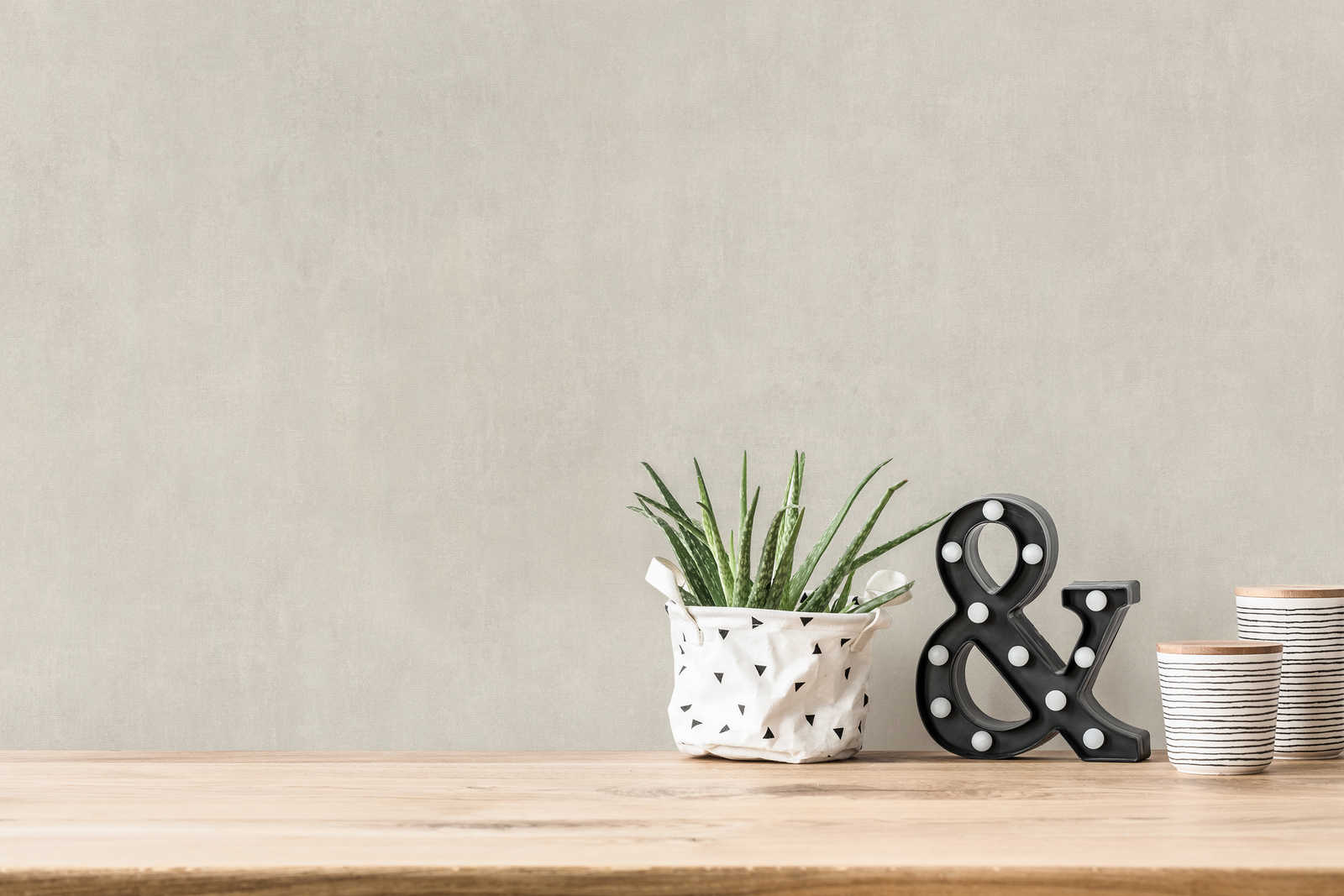 AS Vliestapete Unitapete beige/creme 380242