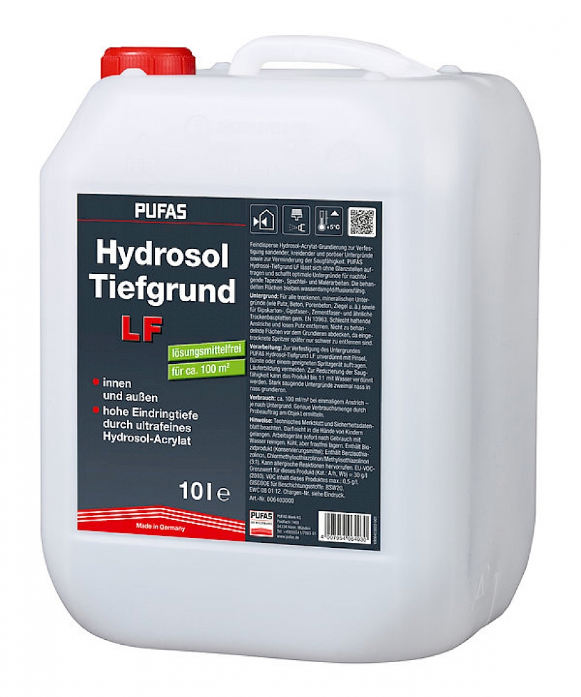 PUFAS Hydrosol-Tiefengrund LF | 10 L