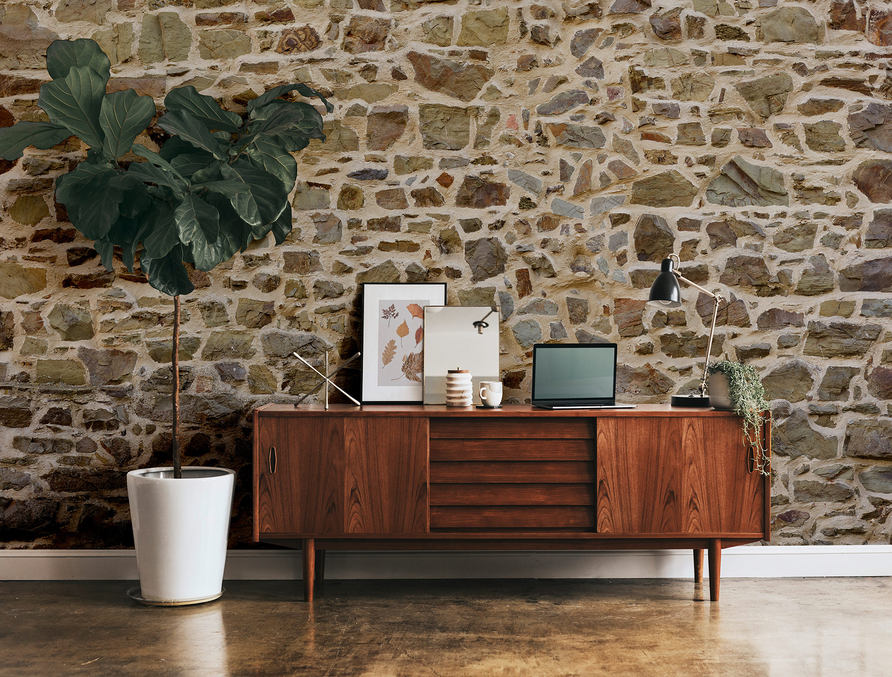 AS Fototapete Designwalls 2 Backstein Stein DD123658