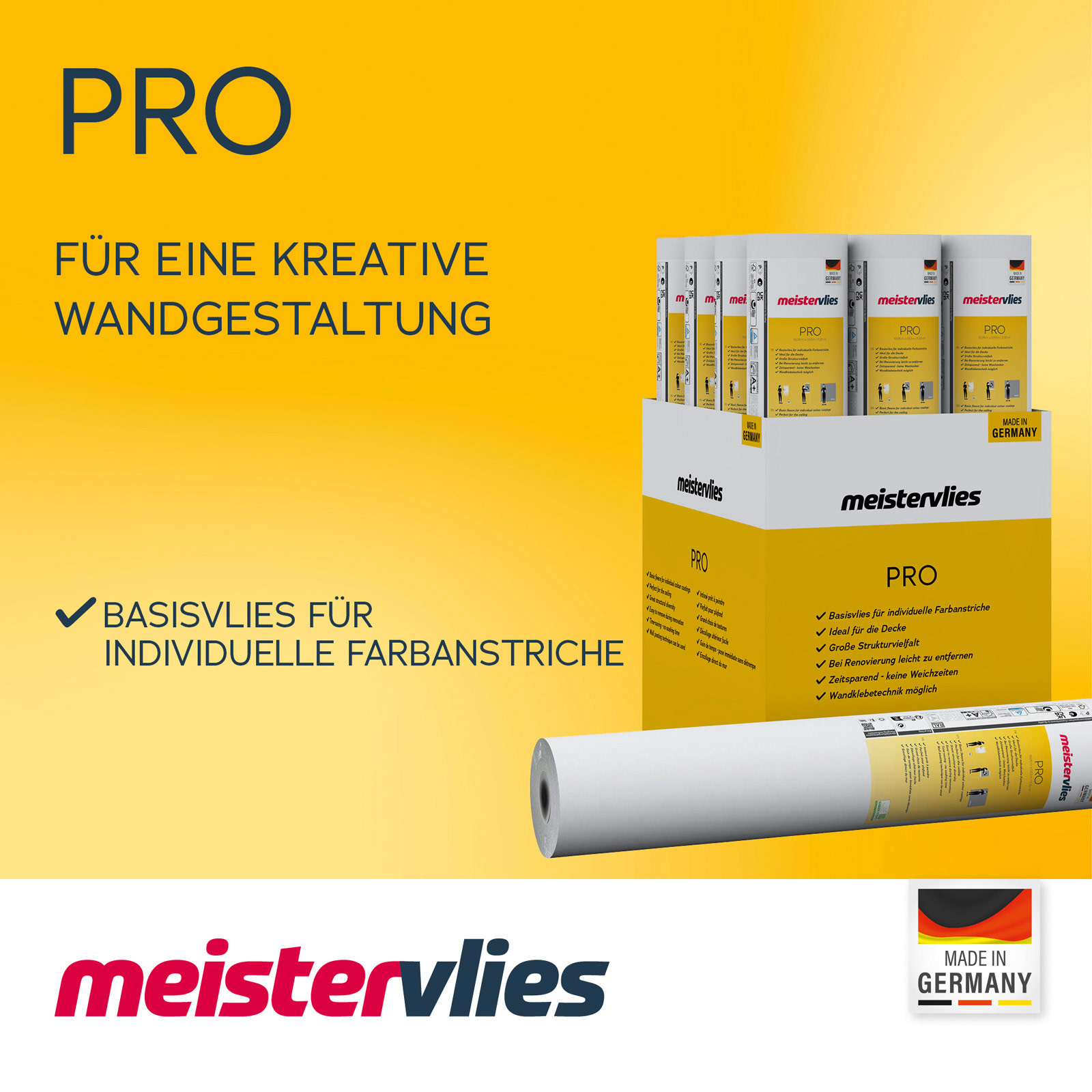 AS Vliestapete Meistervlies 8 überstreichbar 355416