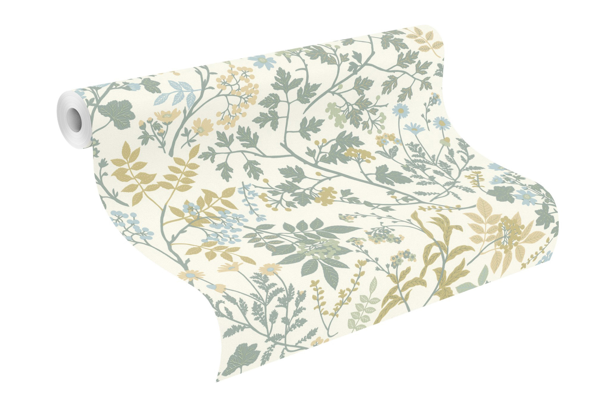 Rasch Vliestapete Allegretto Grün-Moosgrün 868517