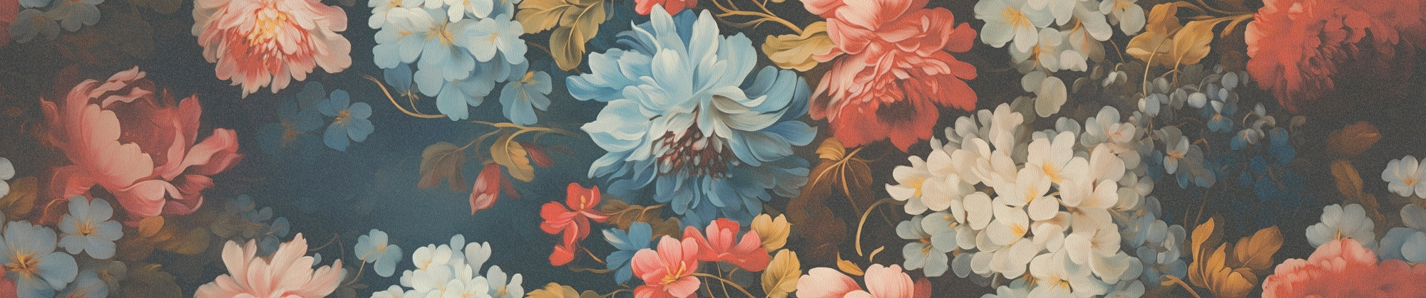 AS Borte Selbstklebende Bordüre Blumen Schwarz 787361