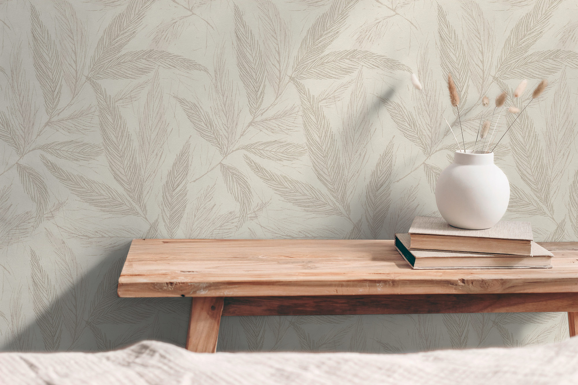 AS Vliestapete Hygge 3 Natur Beige 790962