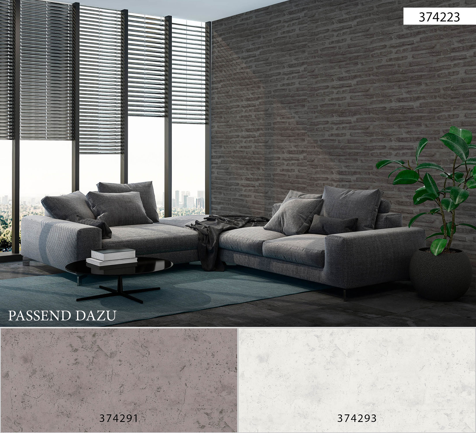 AS Vliestapete New Walls Steintapete 374223