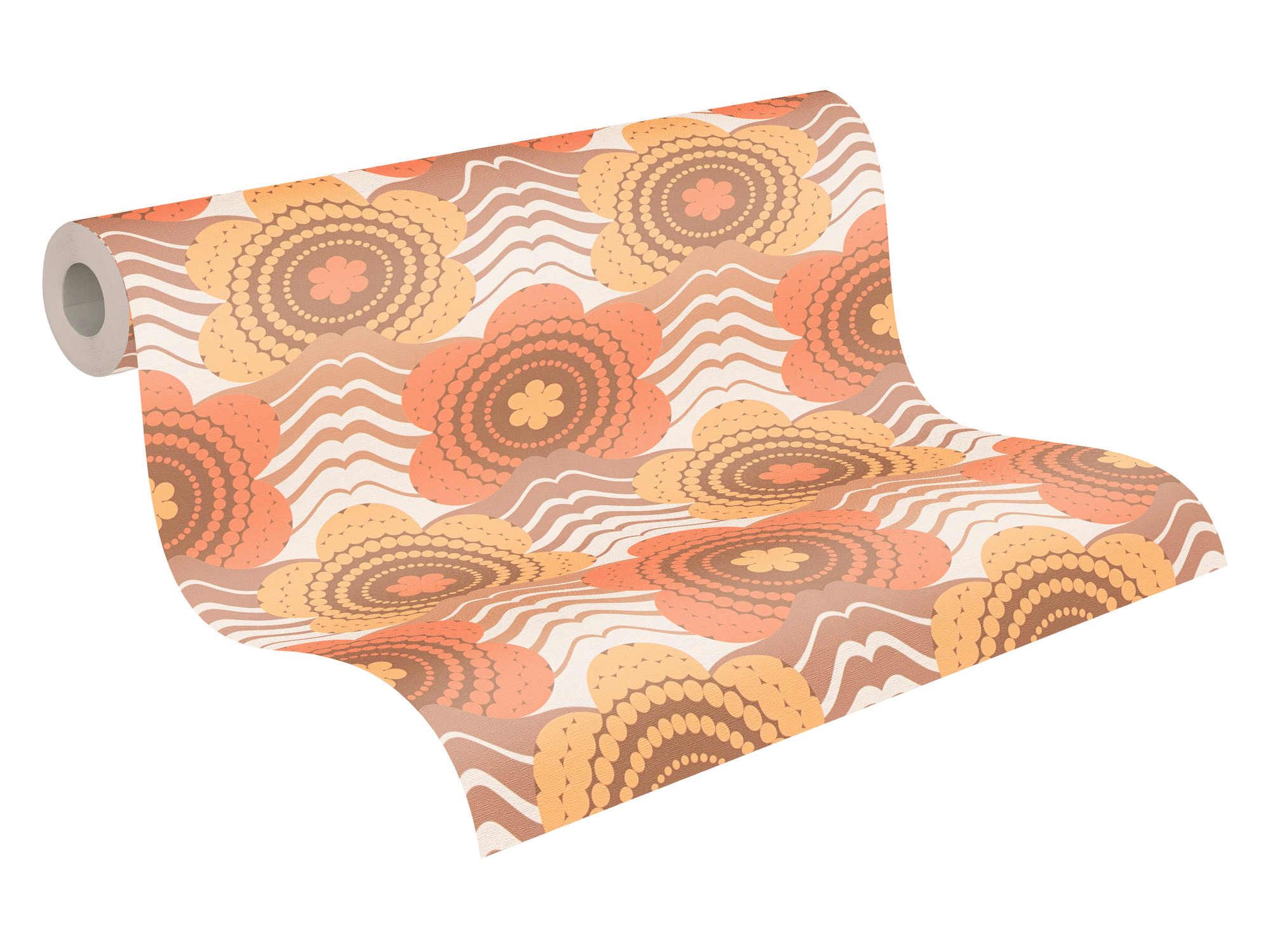 AS Creation Vliestapete Retro Chic Braun 395393