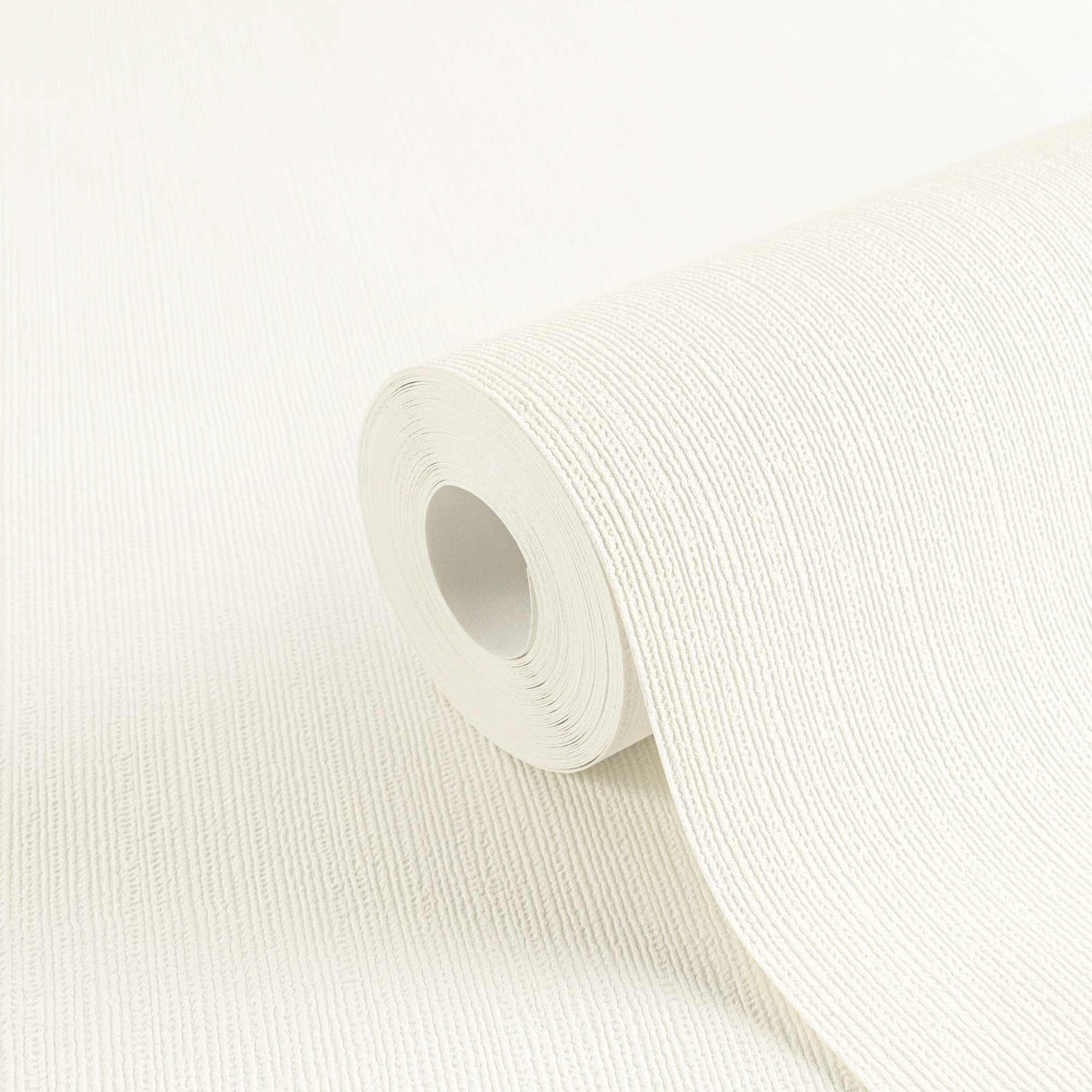 AS Vliestapete Styleguide Natürlich Uni Weiß 347621