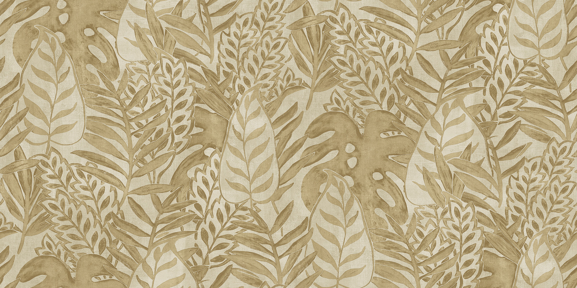 Thomas Vliestapete Pacific Island beige Blätter TA25061
