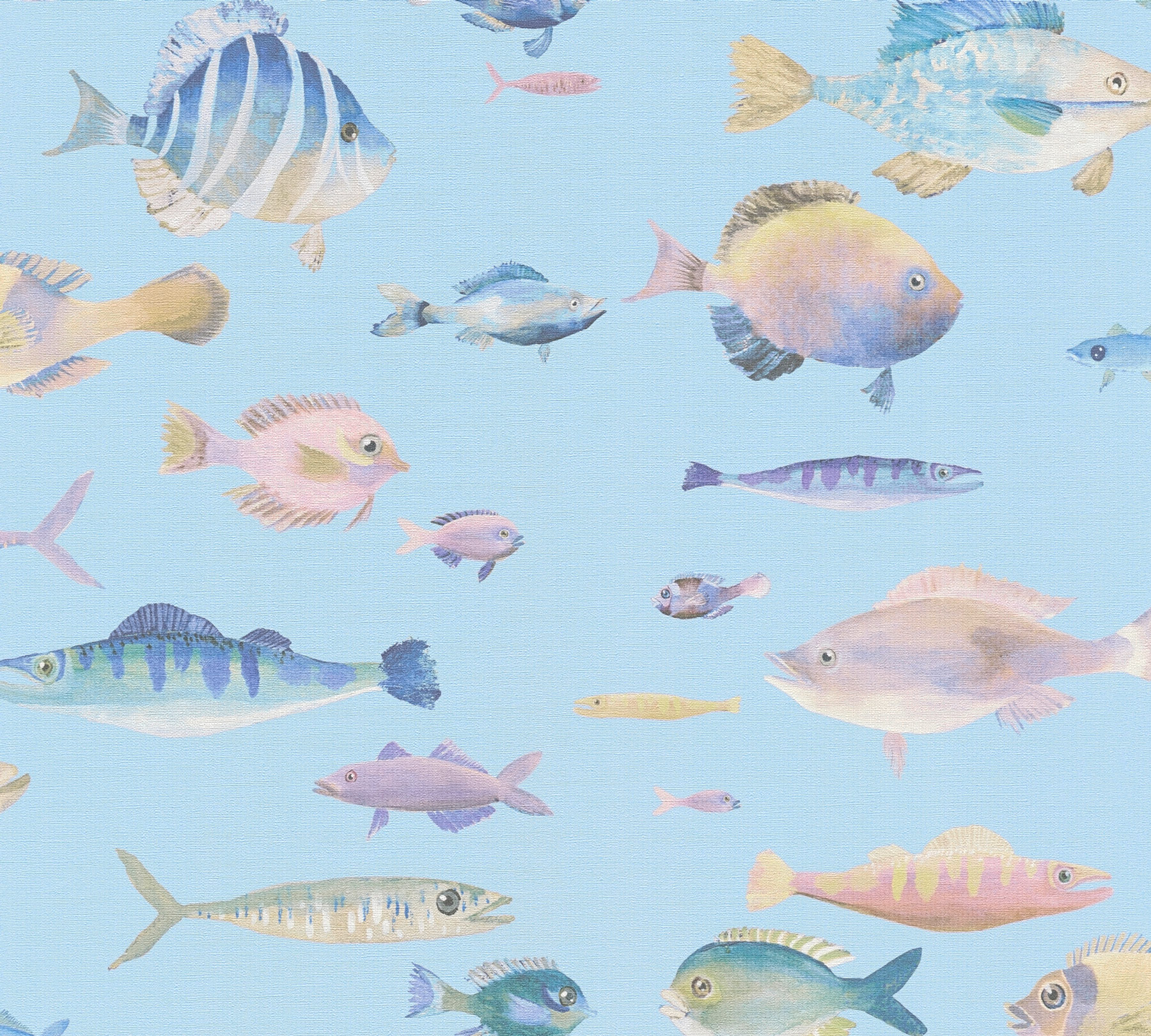 AS Vliestapete PintWalls II Tiertapete Türkis 396962