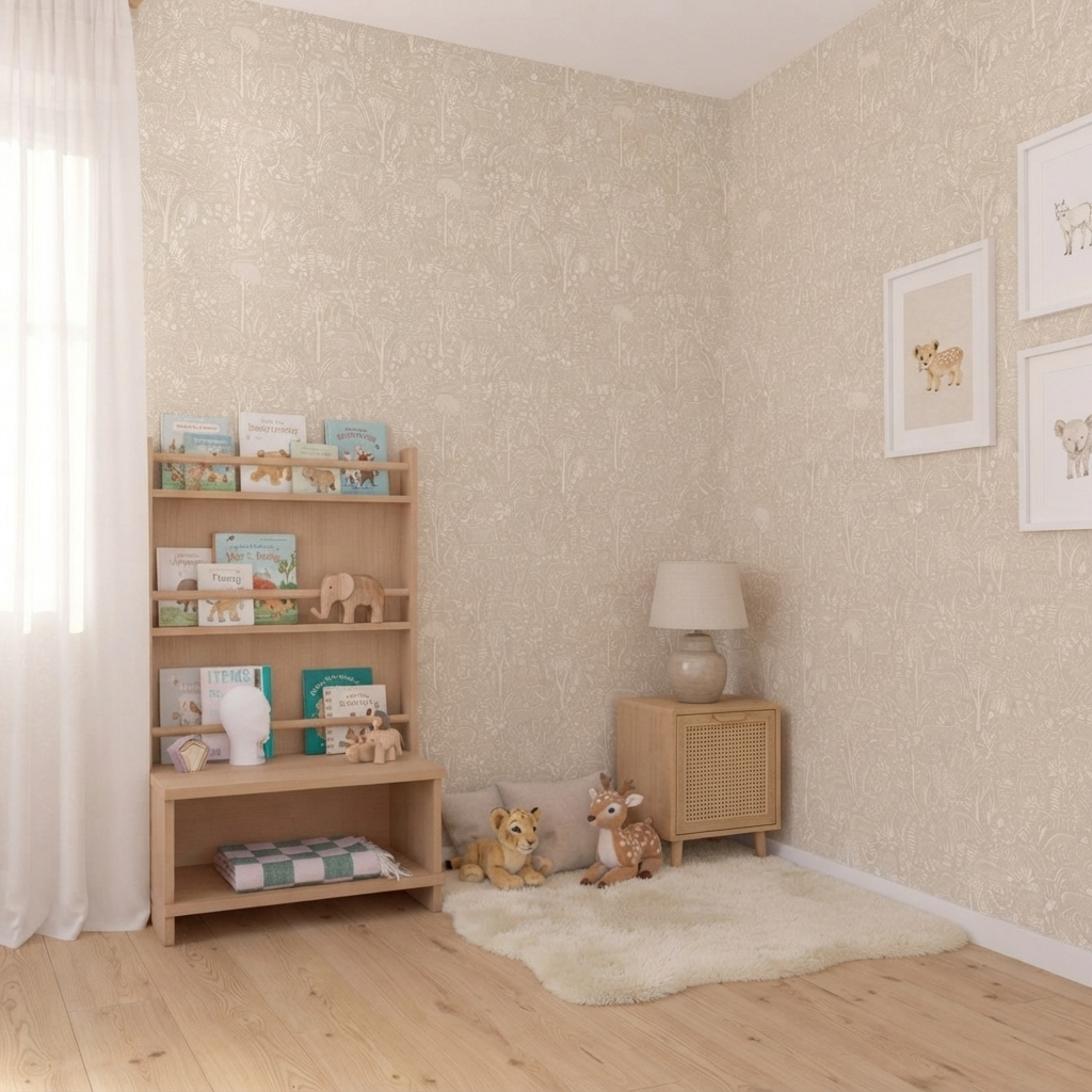 Grandeco Vliestapete Little Dreamers beige LD3403