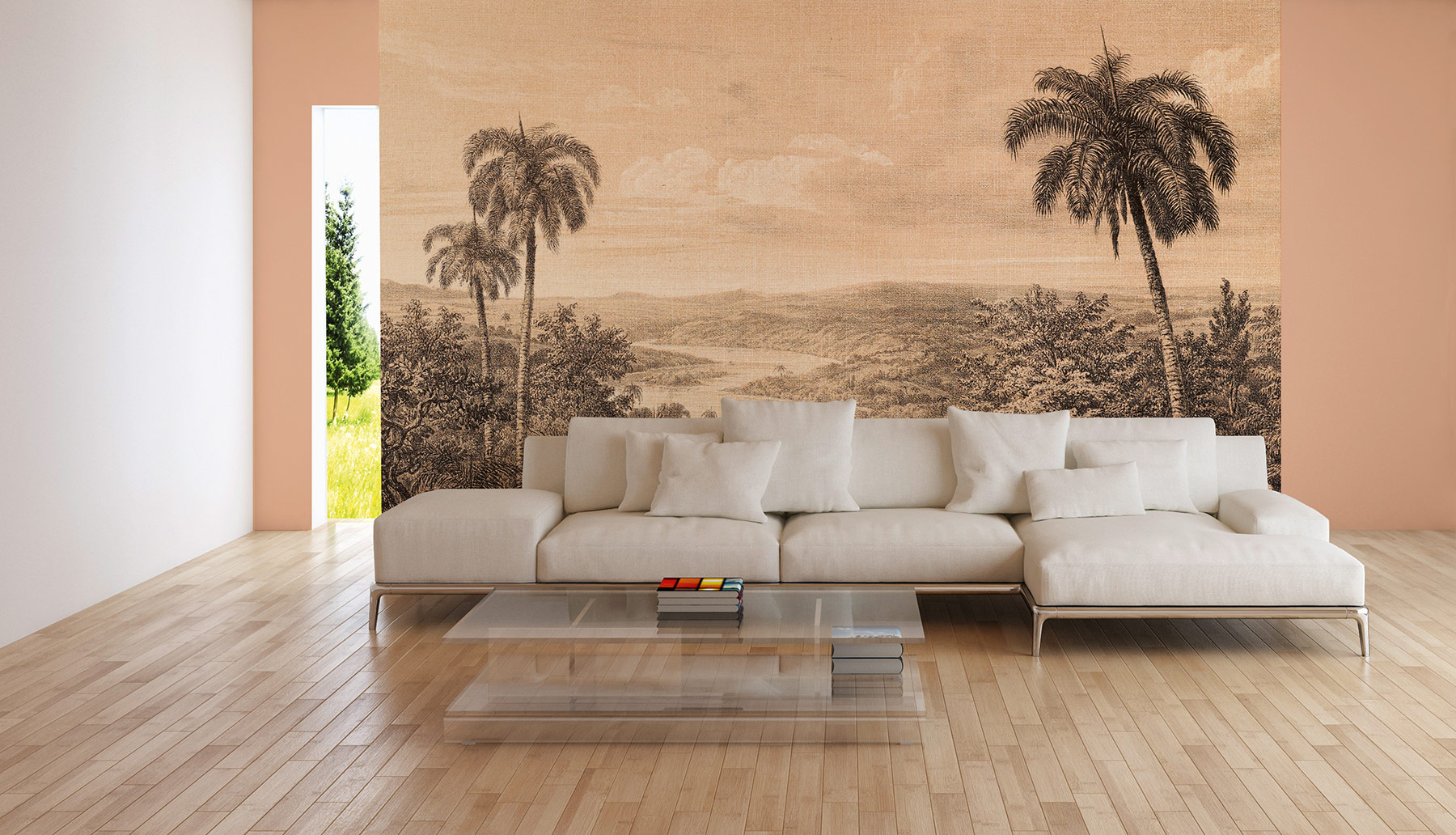 AS Fototapete Designwalls 2 Gemälde Landschaft DD123504