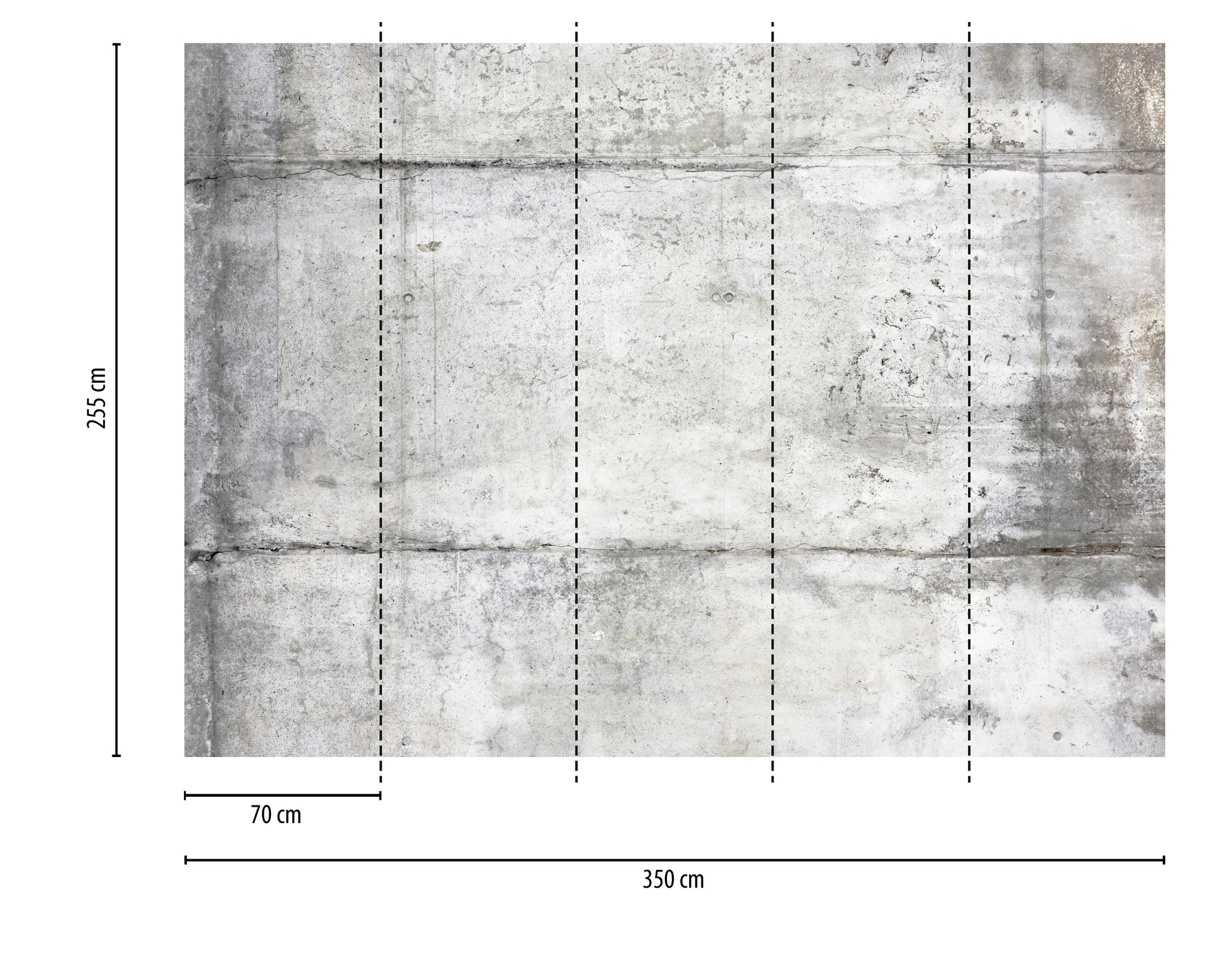 AS Fototapete Designwalls 2 Betonoptik Oberfläche DD123634