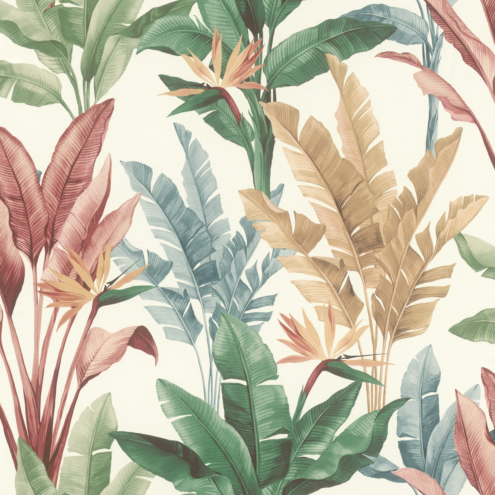 Rasch Vliestapete Allegretto Grün-Grünblau 793512