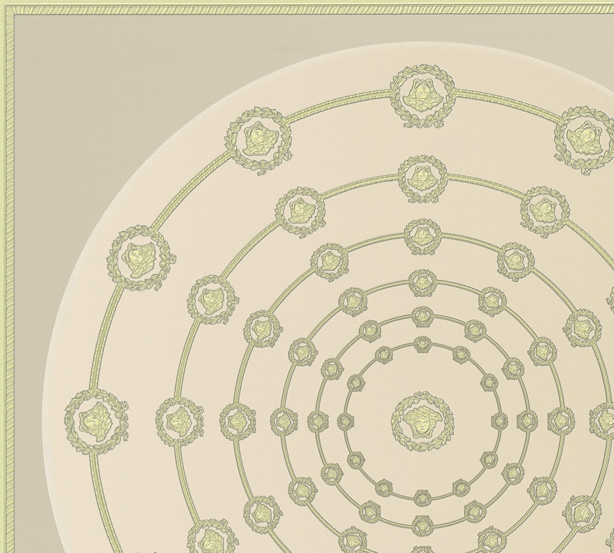 AS Vliestapete Versace 6 Barock Tapete Grau 791754