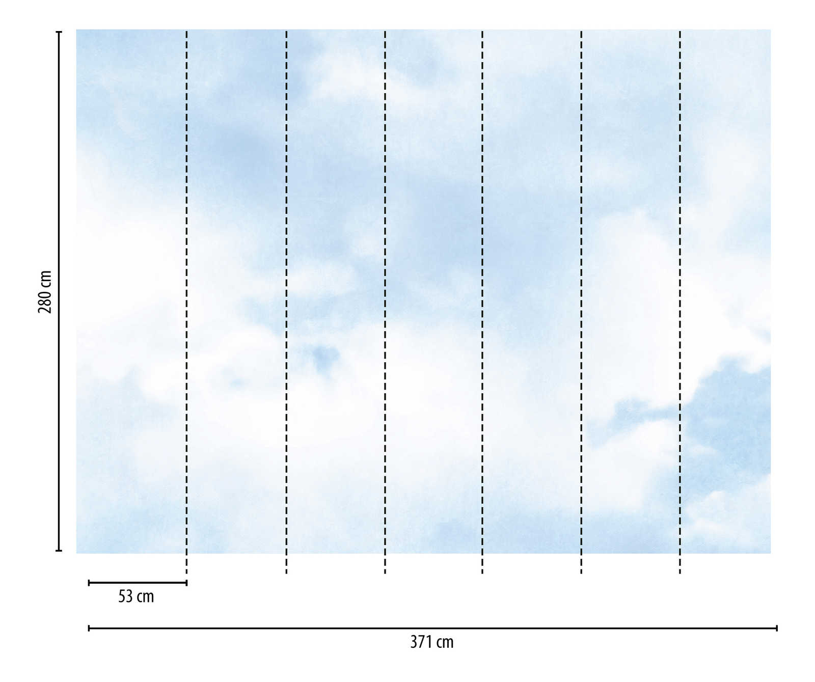 Livingwalls Vliestapete The Wall Wolken 382281