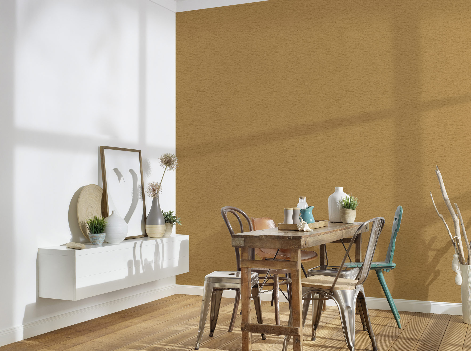Livingwalls Vliestapete Famous Garden Unitapete 393516